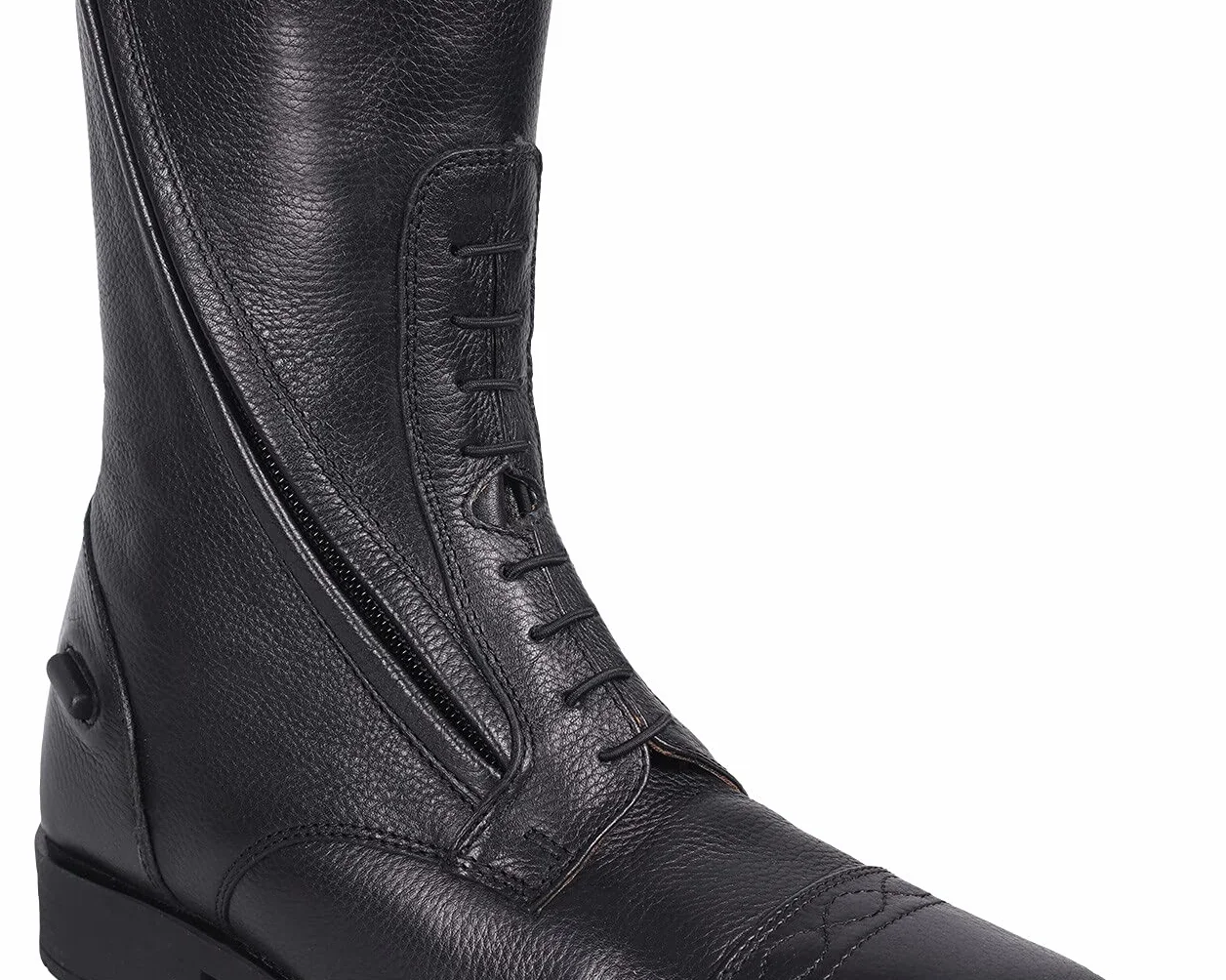 QHP Bota de montar Tamar Adulto ancha 42 Negro