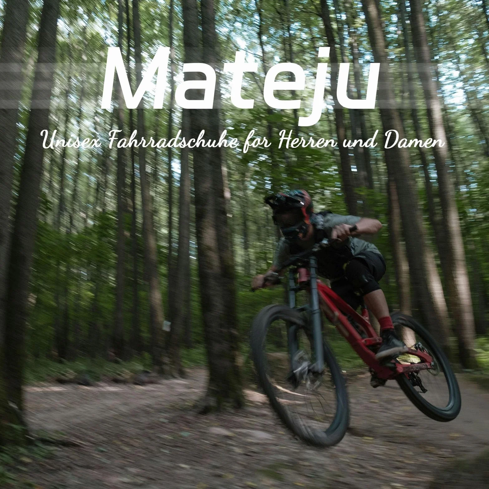 Mateju Zapatillas Ciclismo MTB Hombre Mujer, 36-47 EU Zapatillas Bicicleta de Montaña Hombre con Calas Respirables Antideslizantes para Deportes al Aire Libre