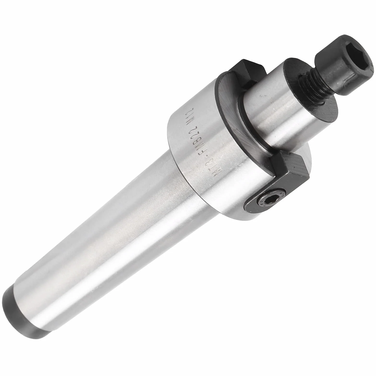 Portaherramientas para fresadora MT3 FMB22 M12 barra fresado CNC acero carbono cono 1:19,922 rosca M12