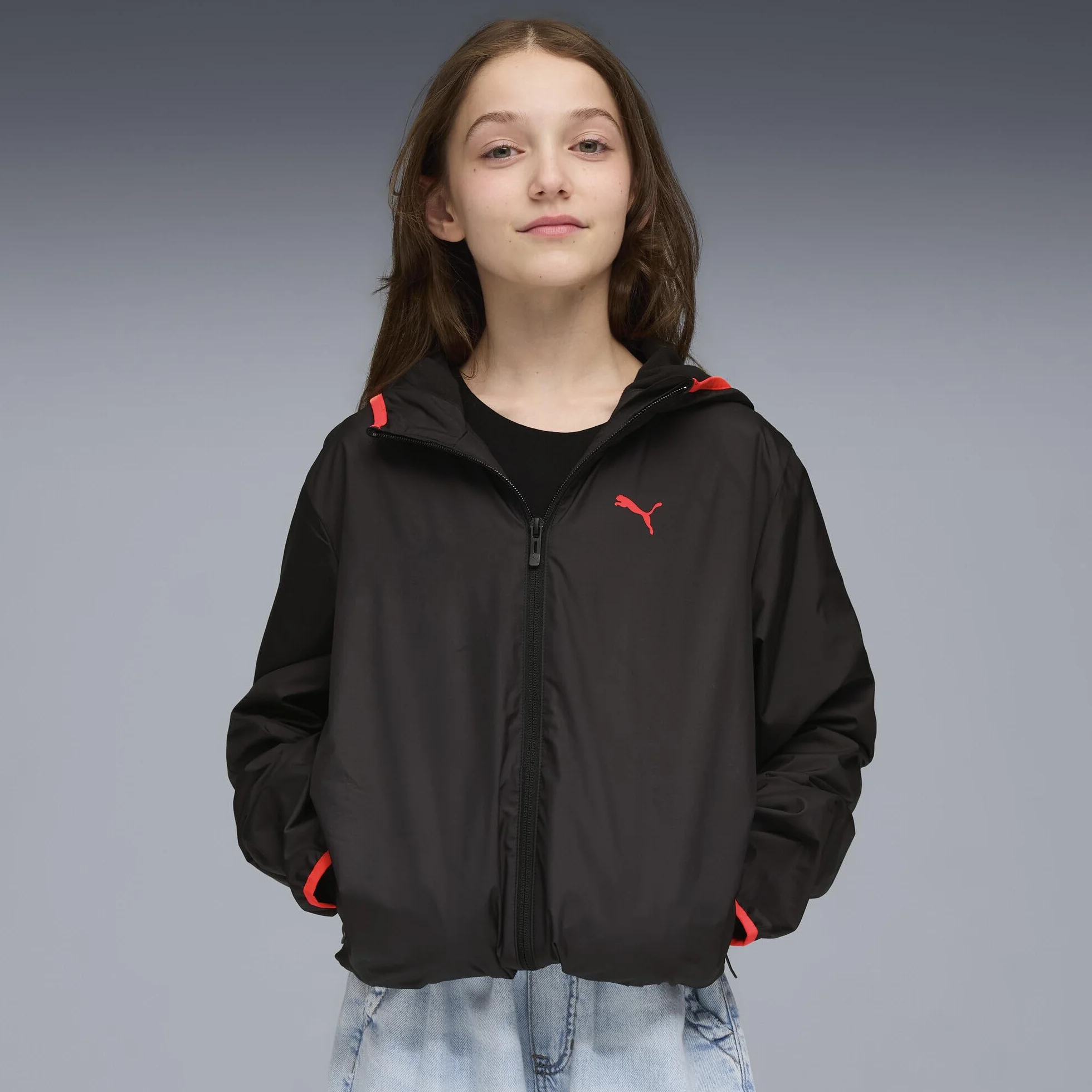PUMA Fleece Lined Windbreaker Abrigo Unisex niños (Pack de 1)