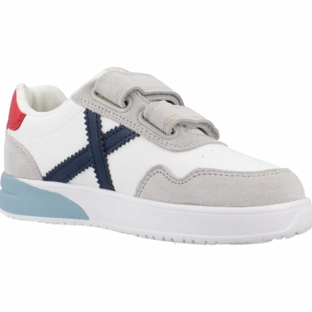 Munich - Zapatilla Mini Balloo VCO 05 Blanco Niño Sintético