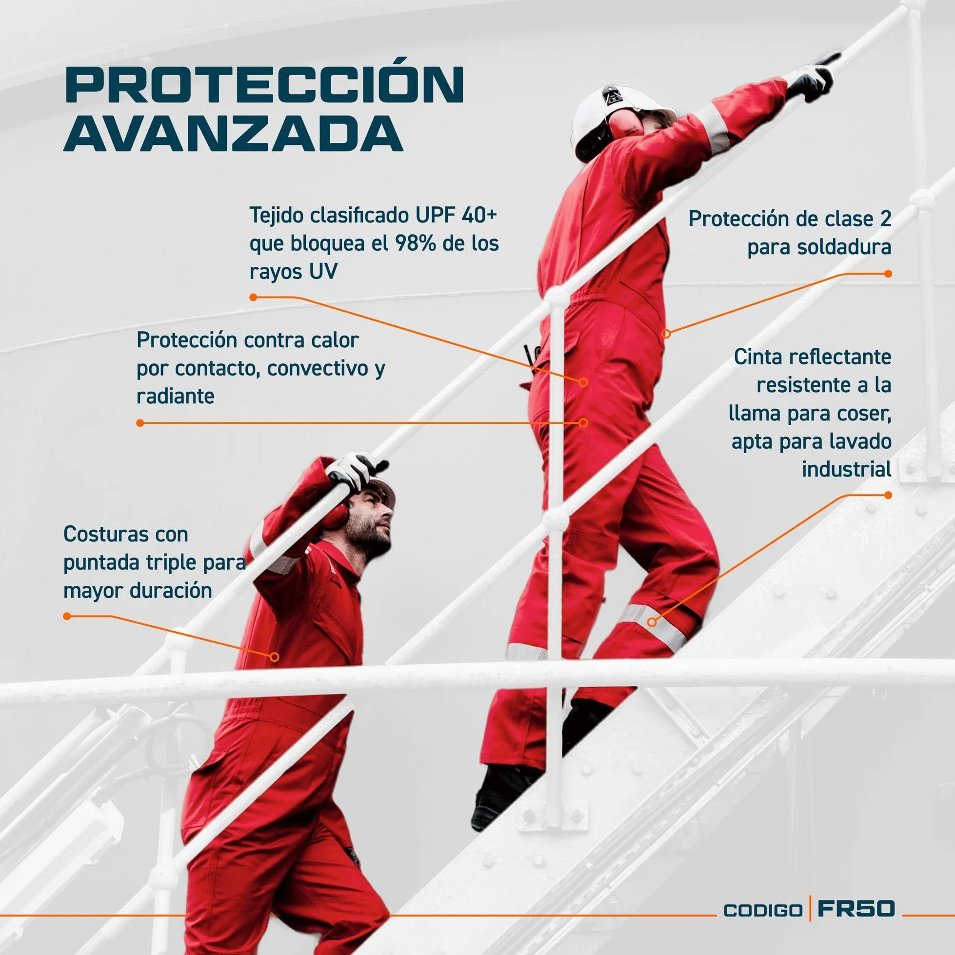 Portwest FR50 Mono Reflectante Resistente Llamas FR Fuelle en la Espalda | Naranja, 3XL, EN 61482-1-2 Clase 1, EN ISO 11611, EN ISO 11612, EN 1149-5, Corte Estándar, Manga Corta, Unisex, Ignífugo