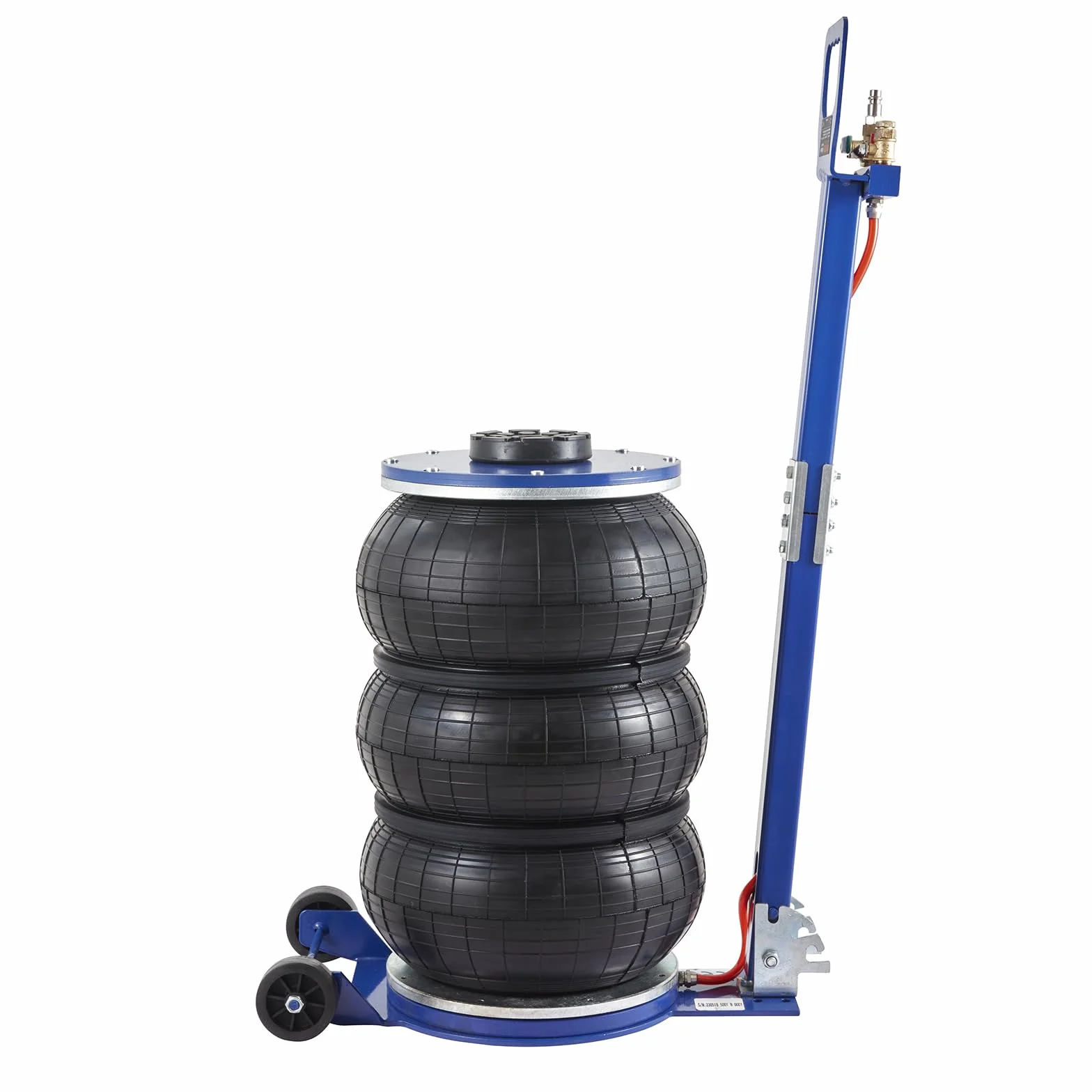 VEVOR Gato Neumático 5T Elevación 140-470 mm 0,8-1,0 MPa Coche SUV Taller