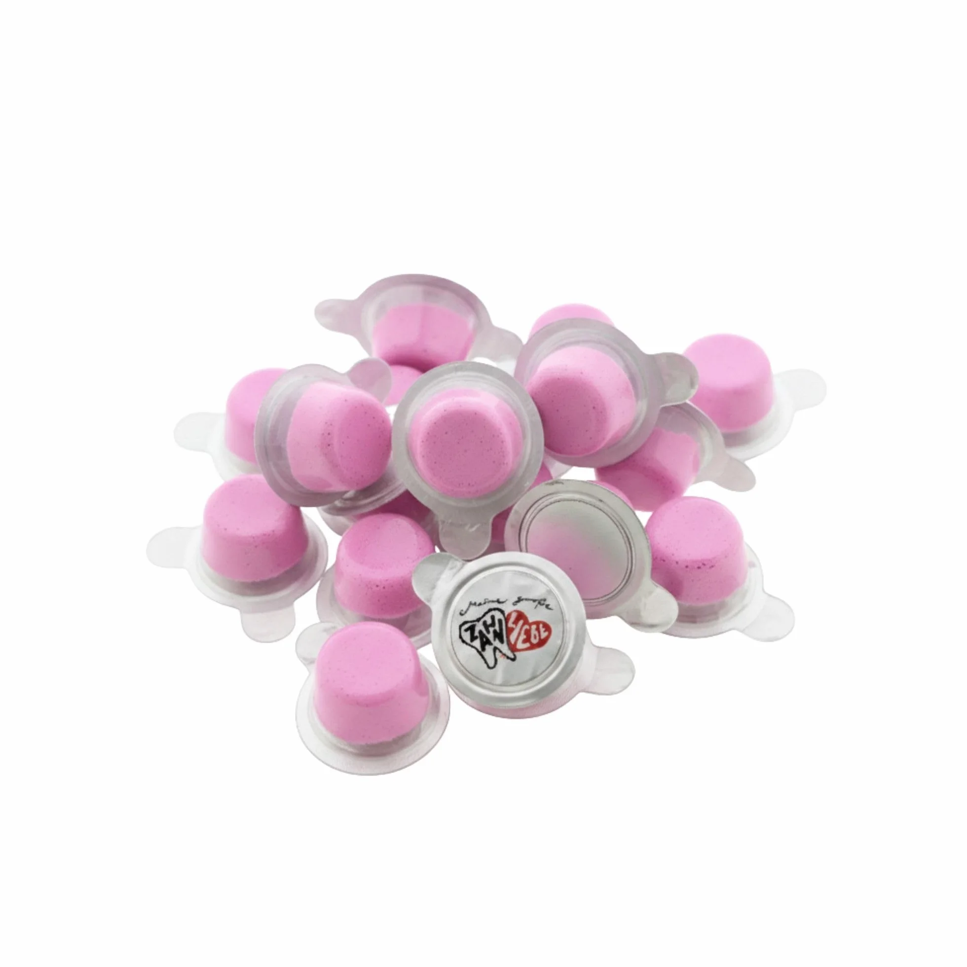 Dr. Bauer's Smile of Love Pasta para pulir dientes sabor fruta 20 x 2 g