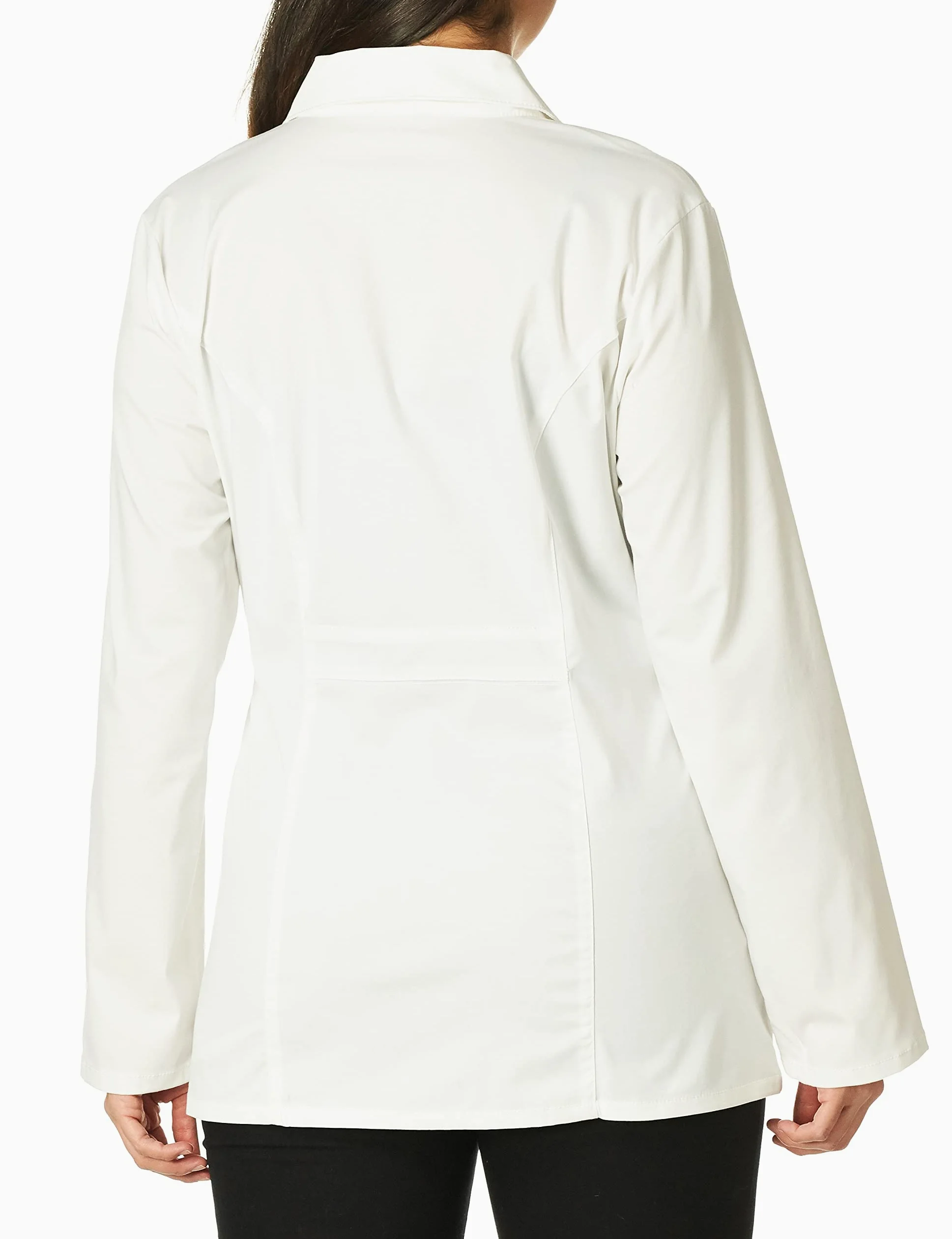 Dickies Scrubs 82408 Gen Flex Junior Fit Contrast Stitch Lab Coat Bata de laboratorio Mujer