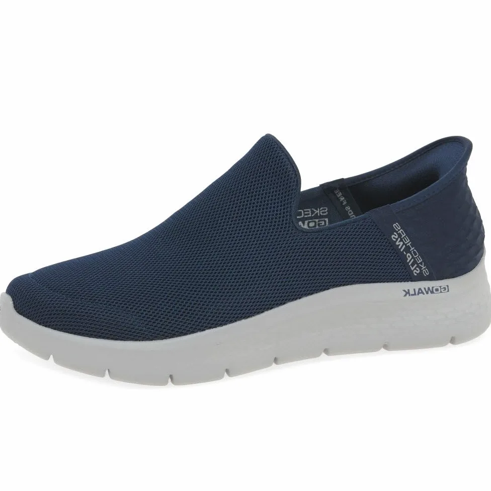 Skechers Hombre Go Walk Flex No Hands Slip-In Entrenador