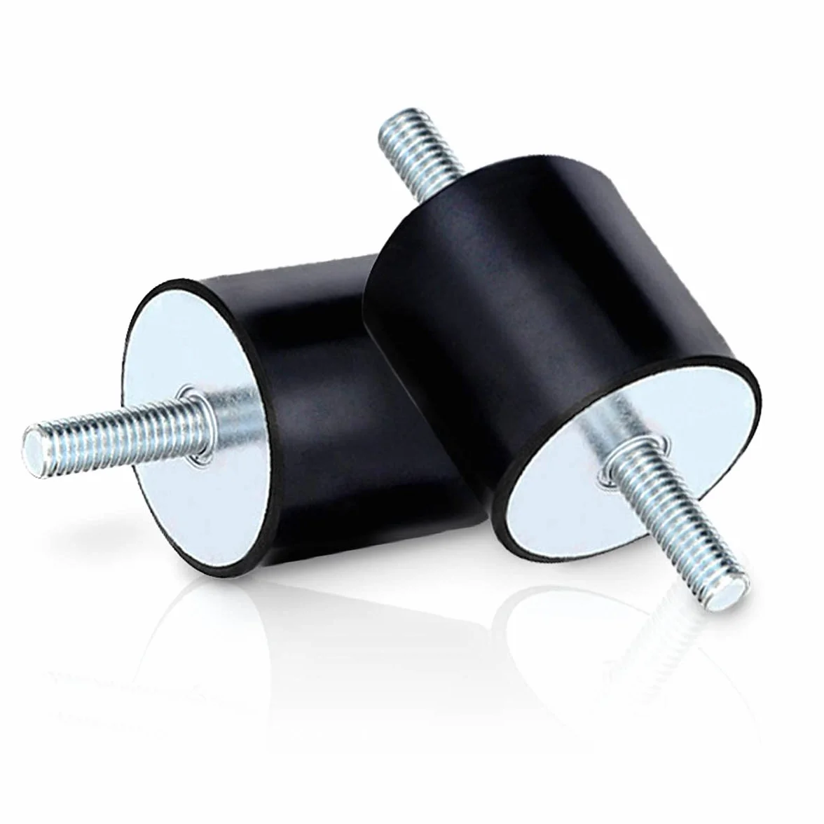 Silentblock M8 Amortiguador de Goma Soportes para Compresores de Aire Motores de Gasolina Bombas de Agua