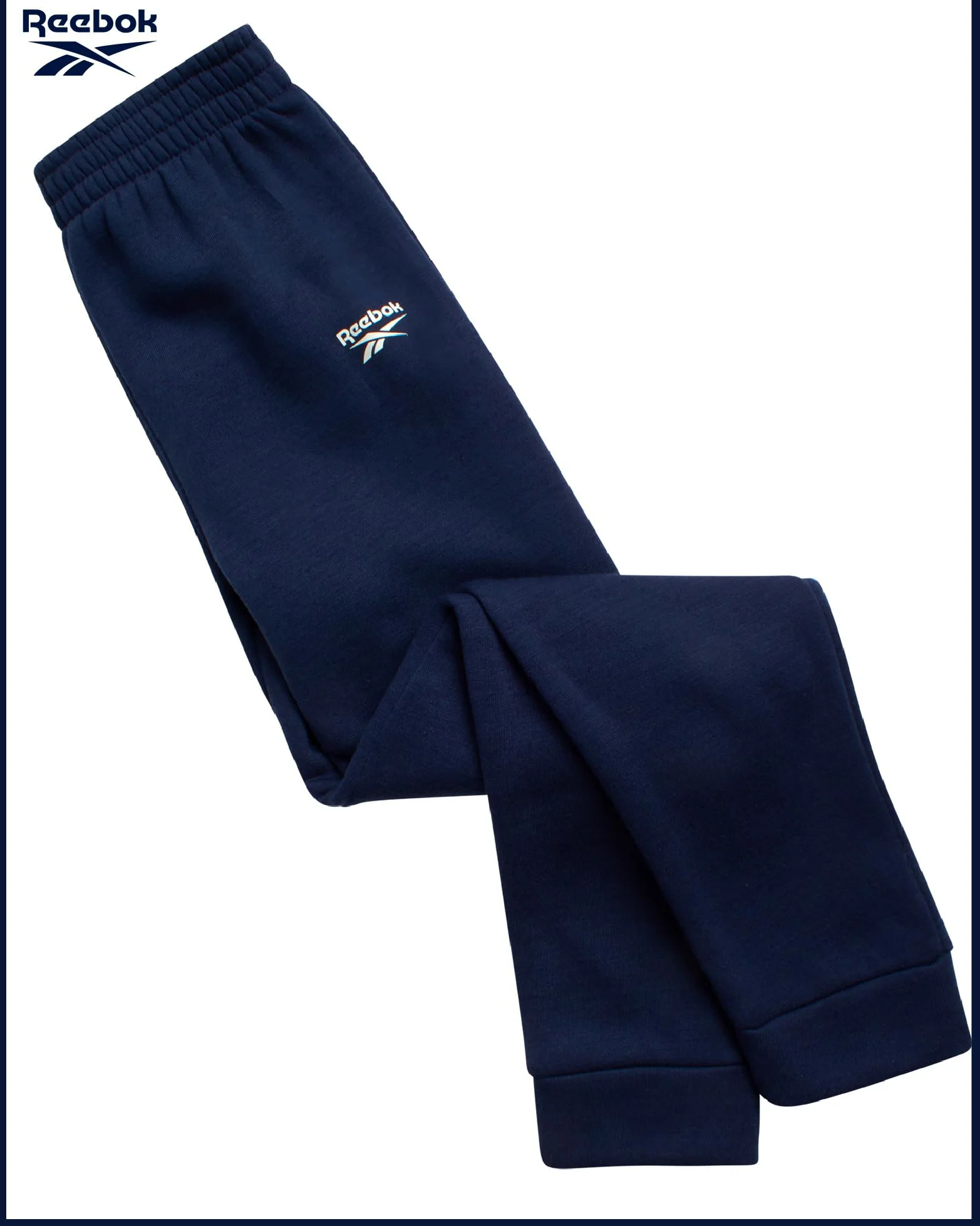 Reebok Conjunto deportivo de 3 piezas para niños, sudadera con capucha, pantalones deportivos y camiseta para niños (8-14)