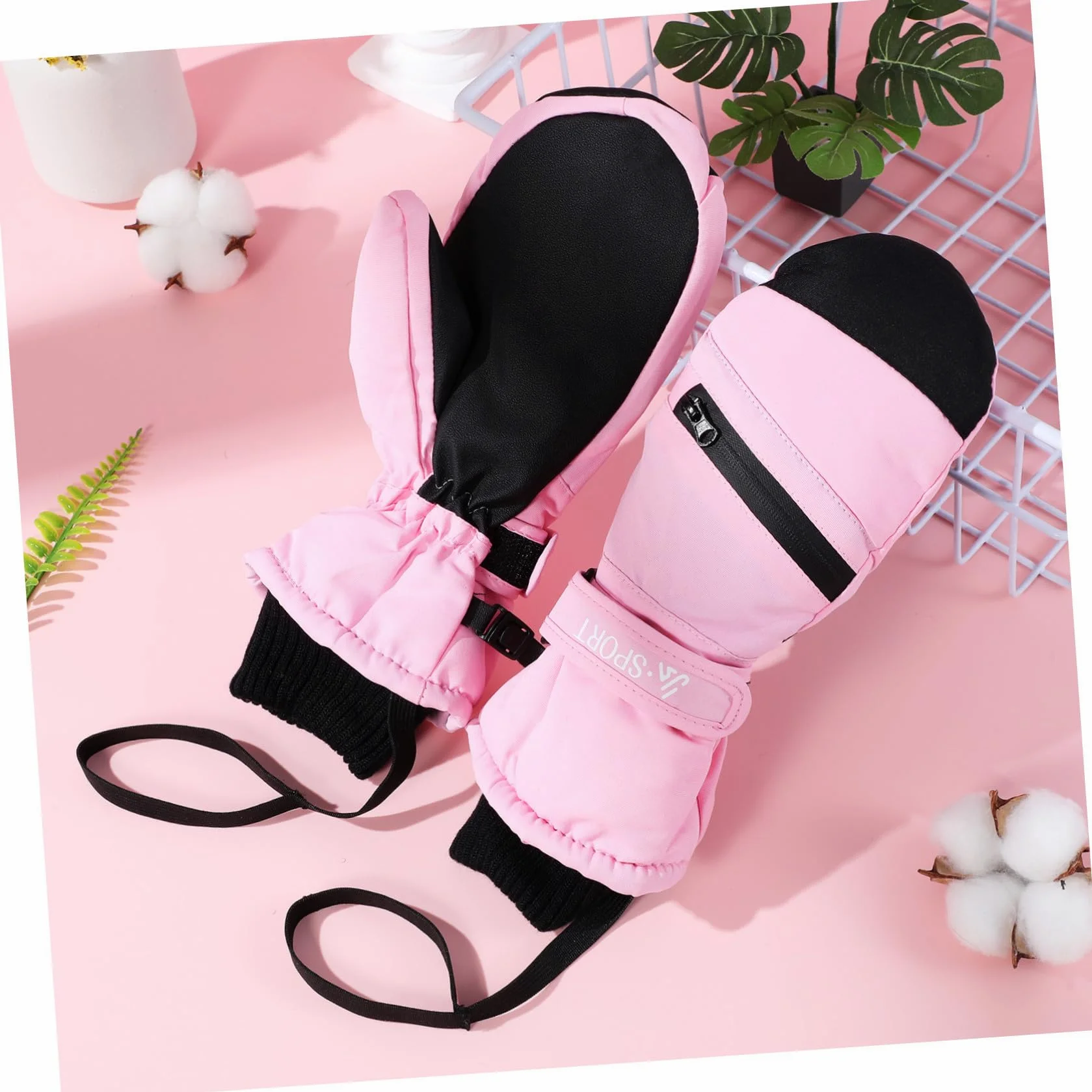 TOYANDONA Guantes Térmicos Impermeables y Cortaviento para Trabajo y Esquí con Pantalla Táctil Cálidos y Flexibles para Hombre y Mujer Talla XL