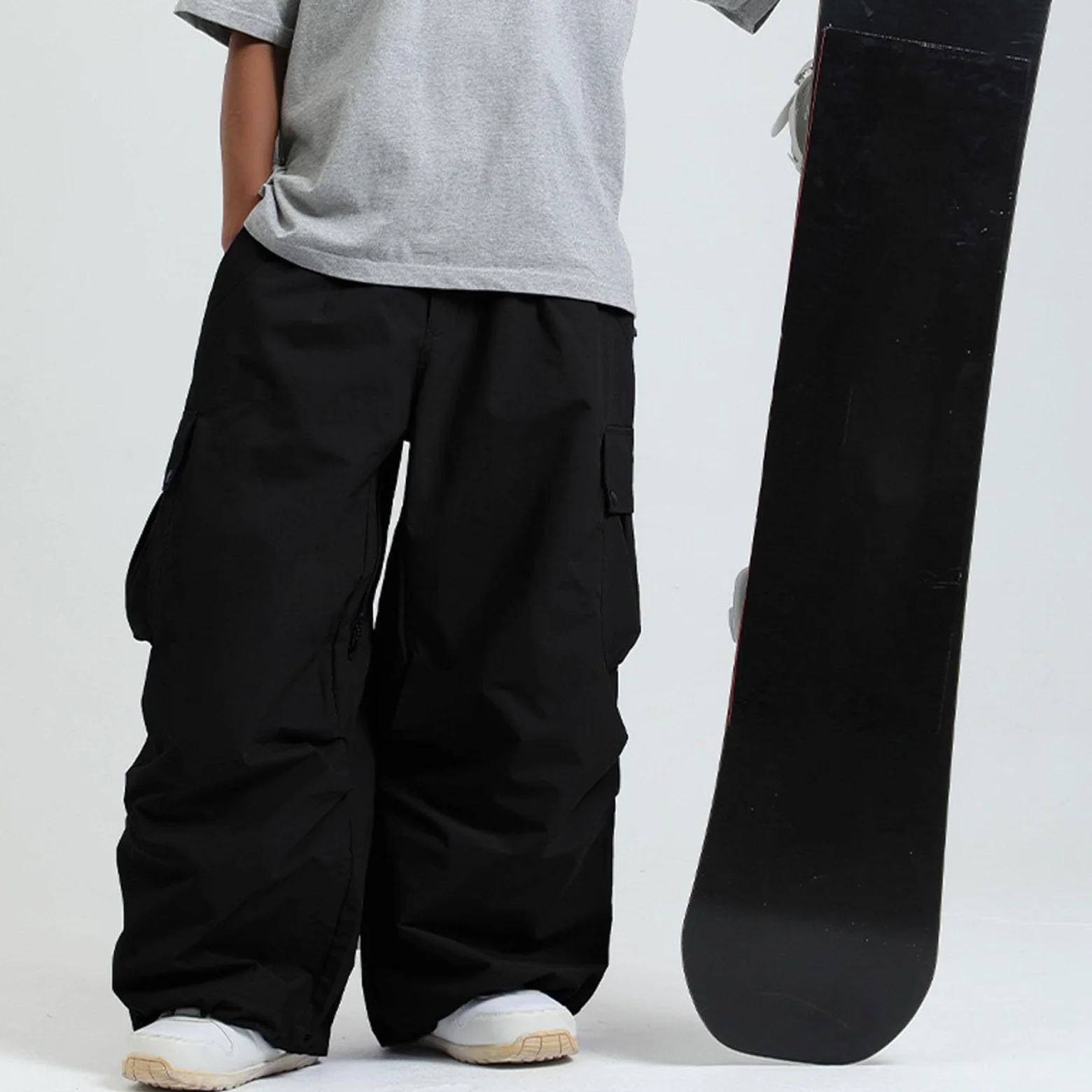 Pantalones de carga para hombre, militar, multibolsillos, algodón, trabajo táctico, casual, al aire libre, senderismo, corte delgado, pantalones de trabajo para hombre, versátil A44