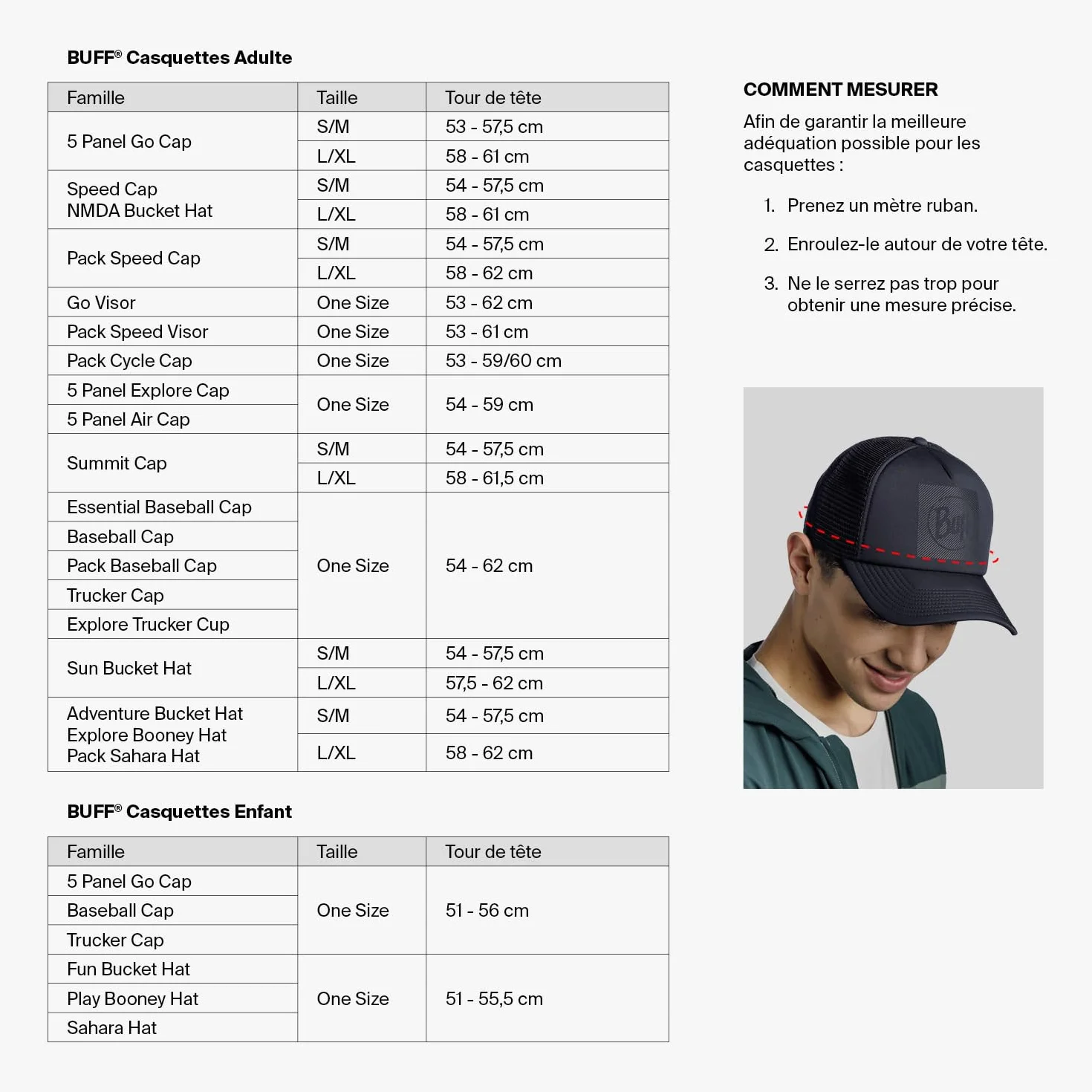 Buff Unisex Kids Pack Sahara Cap Youth Sahara Cap Youth