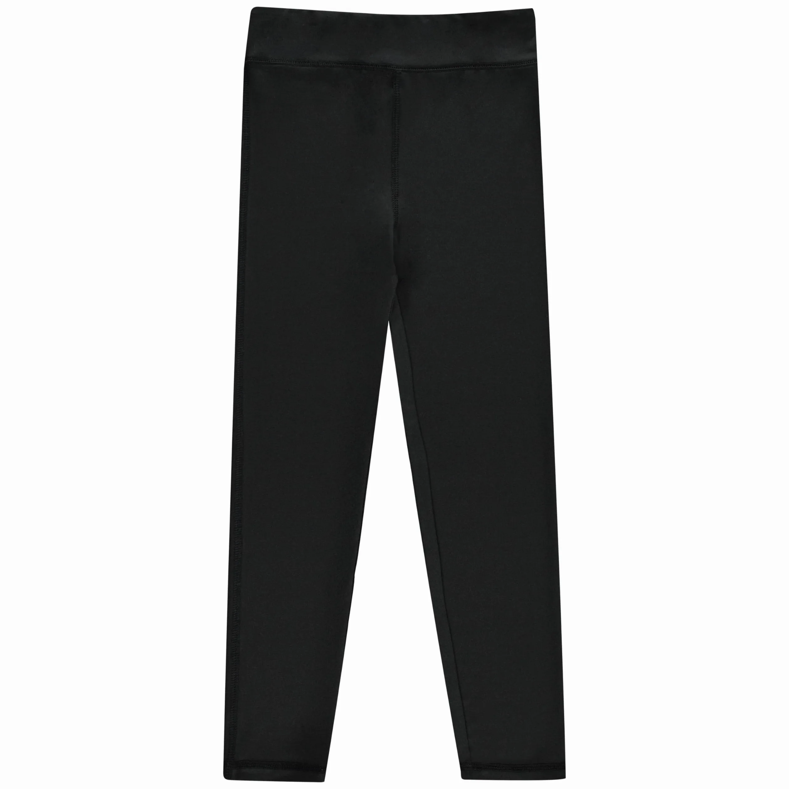 BTween Conjunto de 4 leggings para niñas, ejercicio, mallas deportivas con cintura ancha para niñas