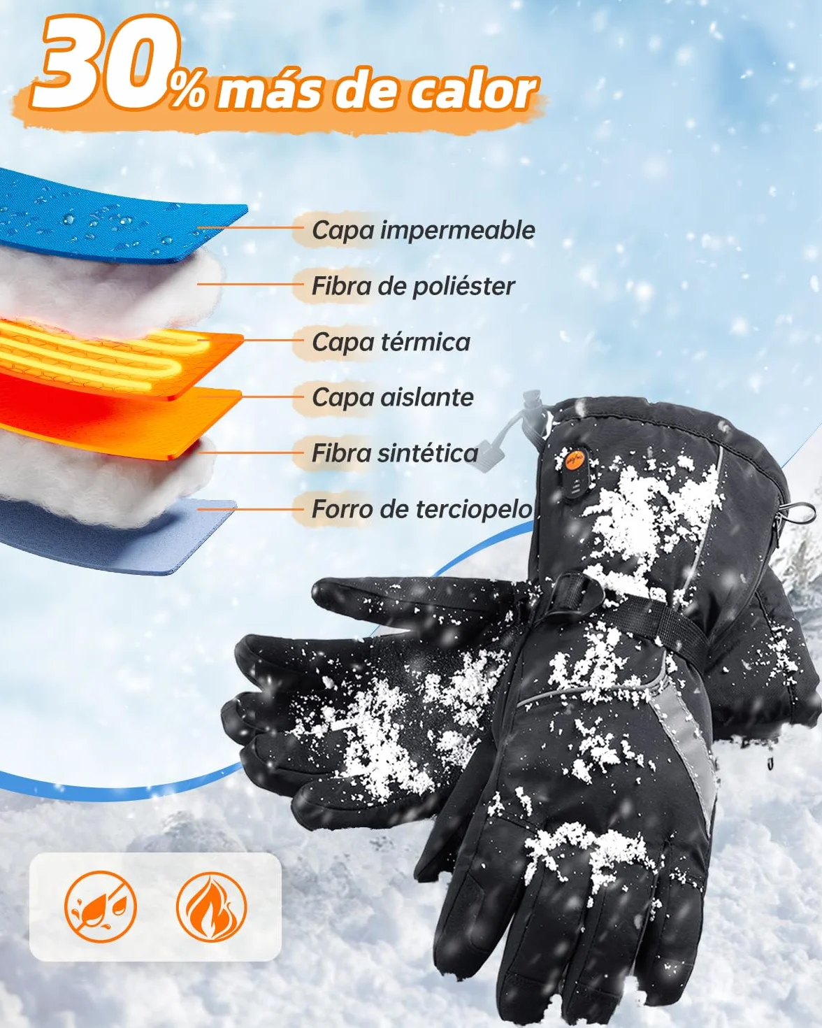 Guantes universales para Hombres y Mujeres aplicables
