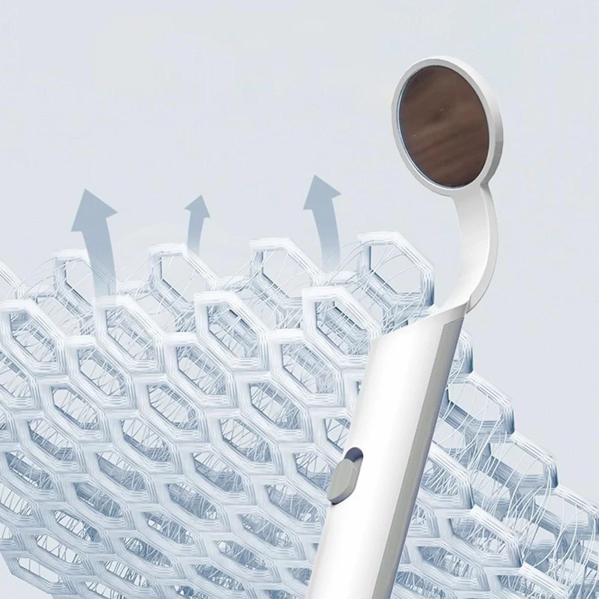 Espejos dentales con luz LED, Espejo antivaho para Cuidado bucal