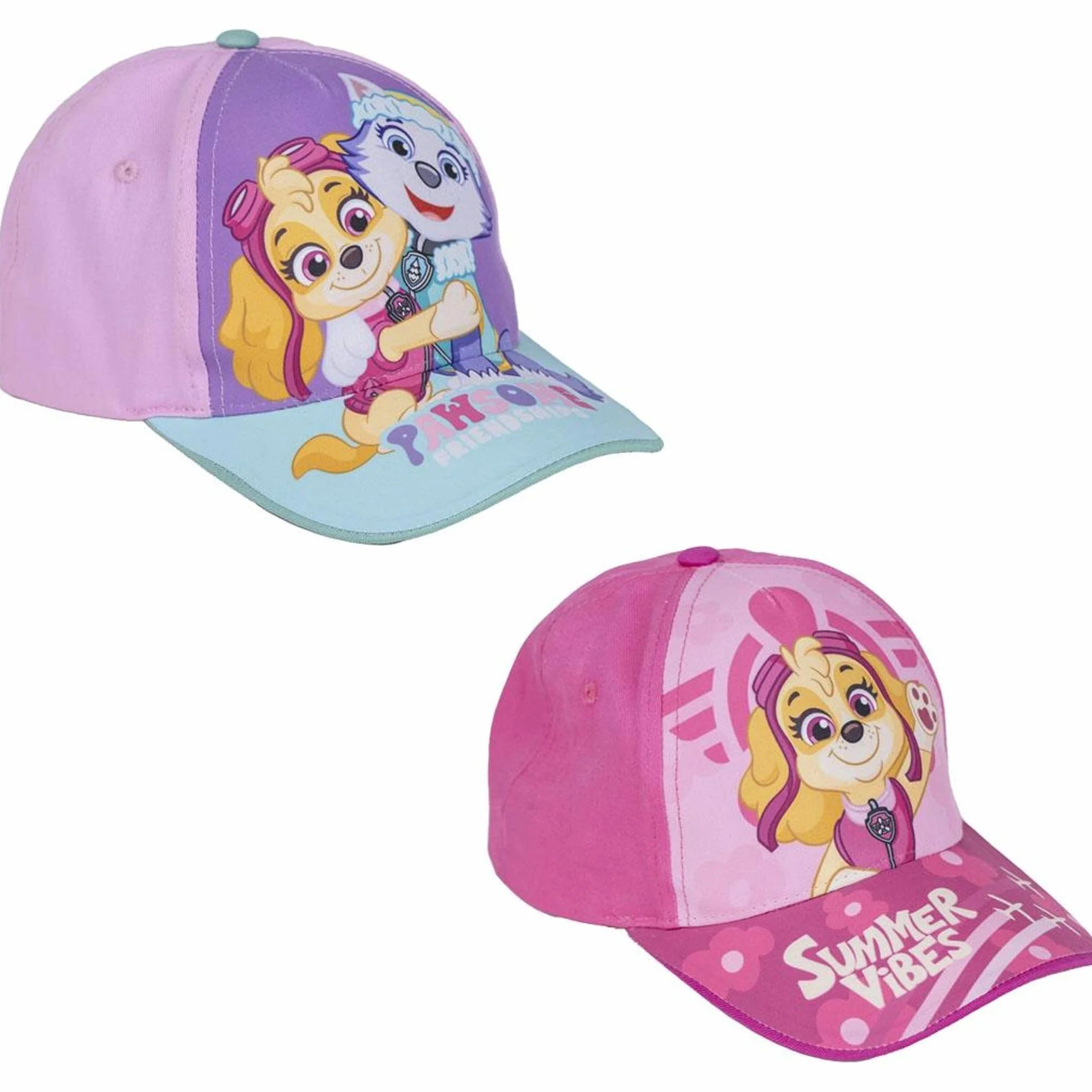 Gorra Infantil con Visera de La Patrulla Canina - Color Turquesa - Medida de 53 cm - Elaborada con 65% Algodón y 35% Poliéster - Estampado de La Patrulla Canina - Producto Original Diseñado en España