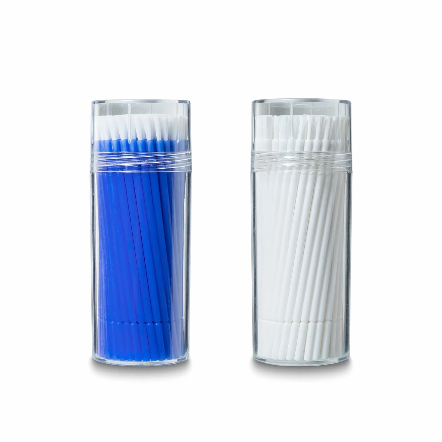 Cepillos aplicadores dentales desechables 200 uds para blanqueamiento azul y blanco