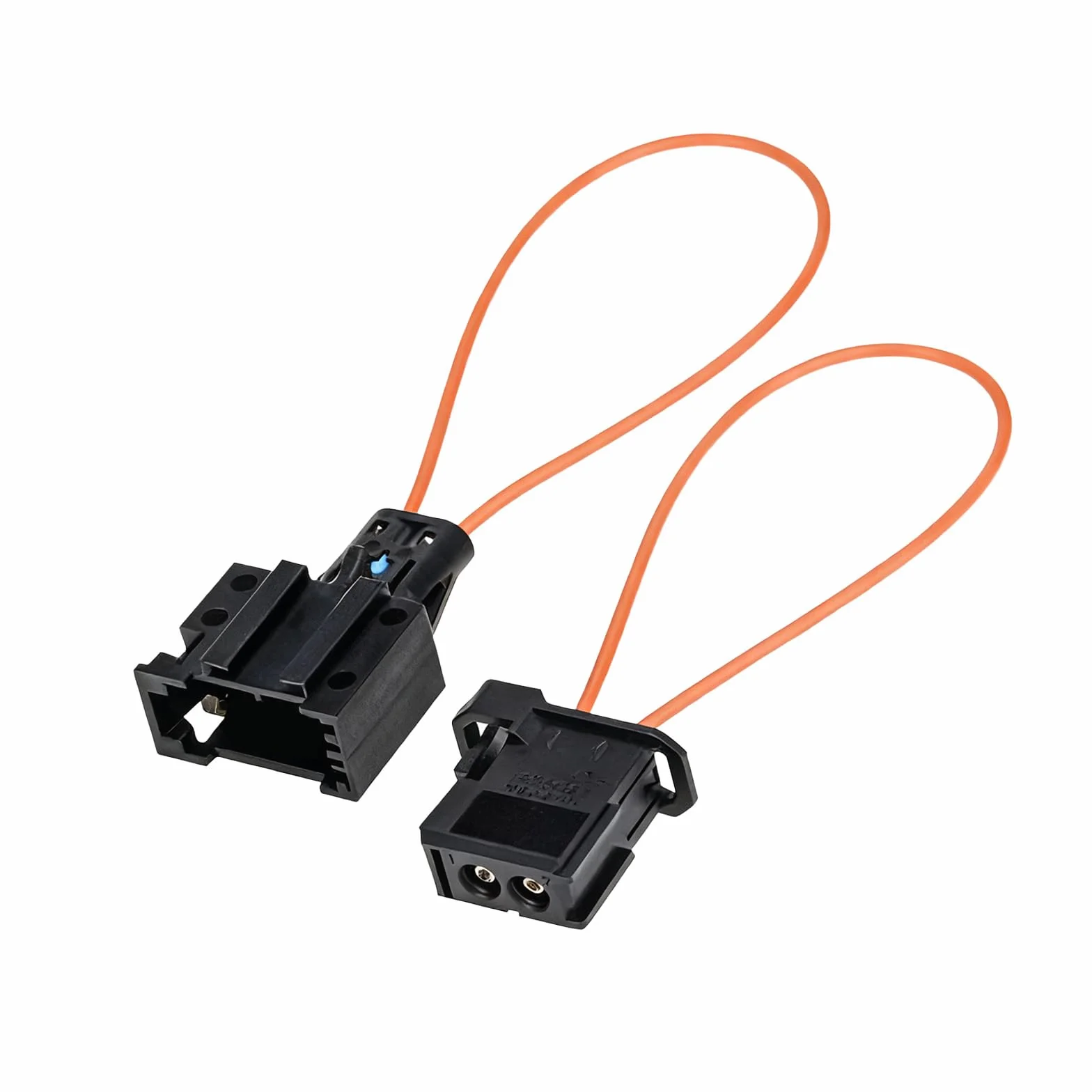 2 Piezas Conectores de Bucle de Fibra óptica, Adaptador de cable óptico MOST para Herramienta de Diagnóstico y Reparación