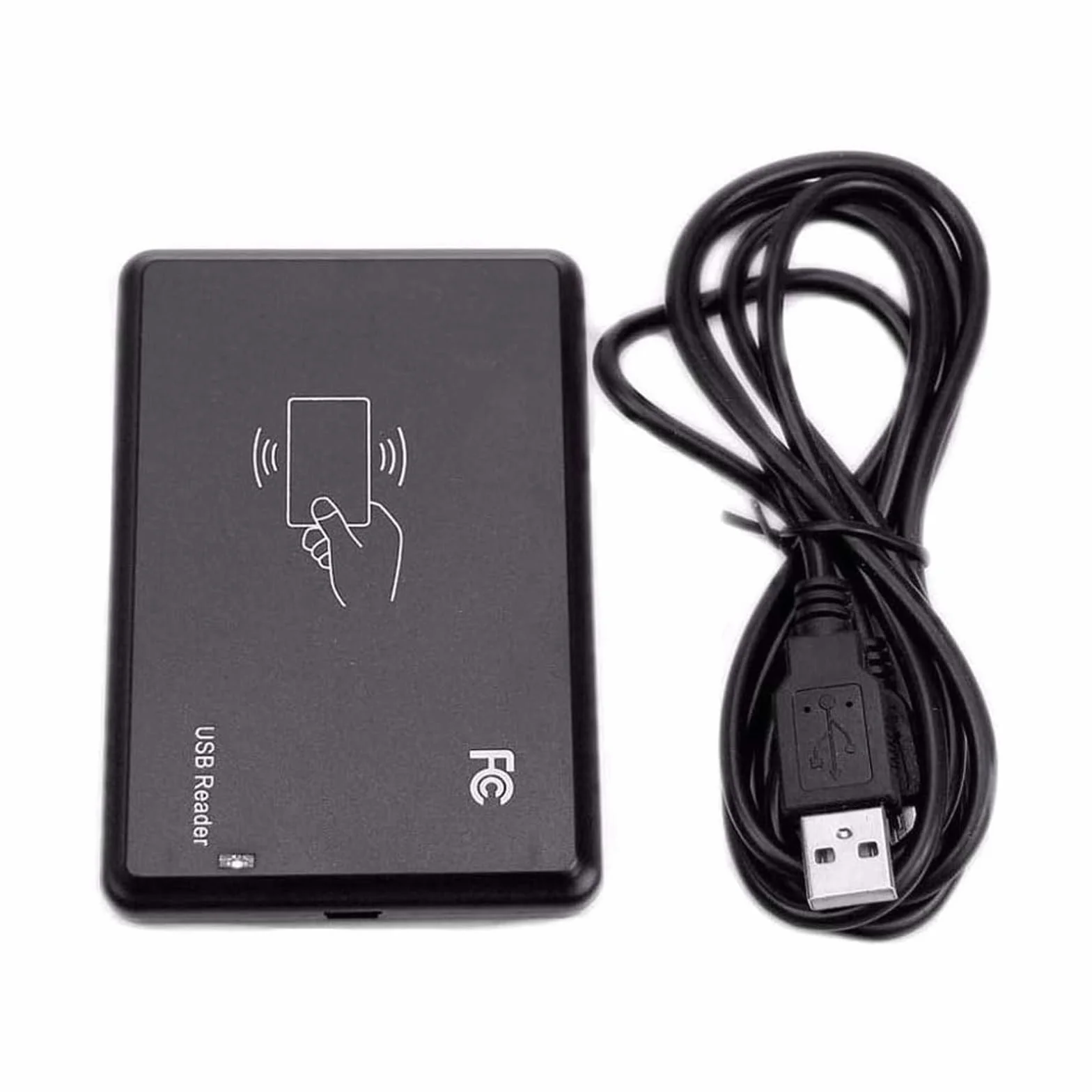 GERUI Lector RFID USB 13,56 MHz sin contacto IC tarjetas S50 S70 14443A LED
