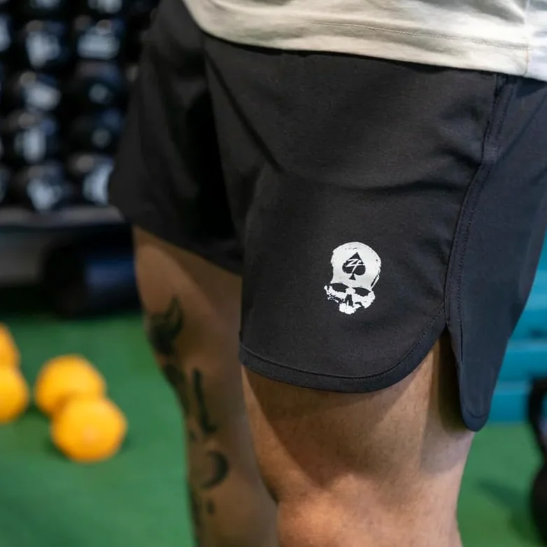 Zero Foxtrot Pantalones cortos deportivos Zero para hombre, gimnasio, entrenamiento, correr o casual, entrepierna de 7 pulgadas