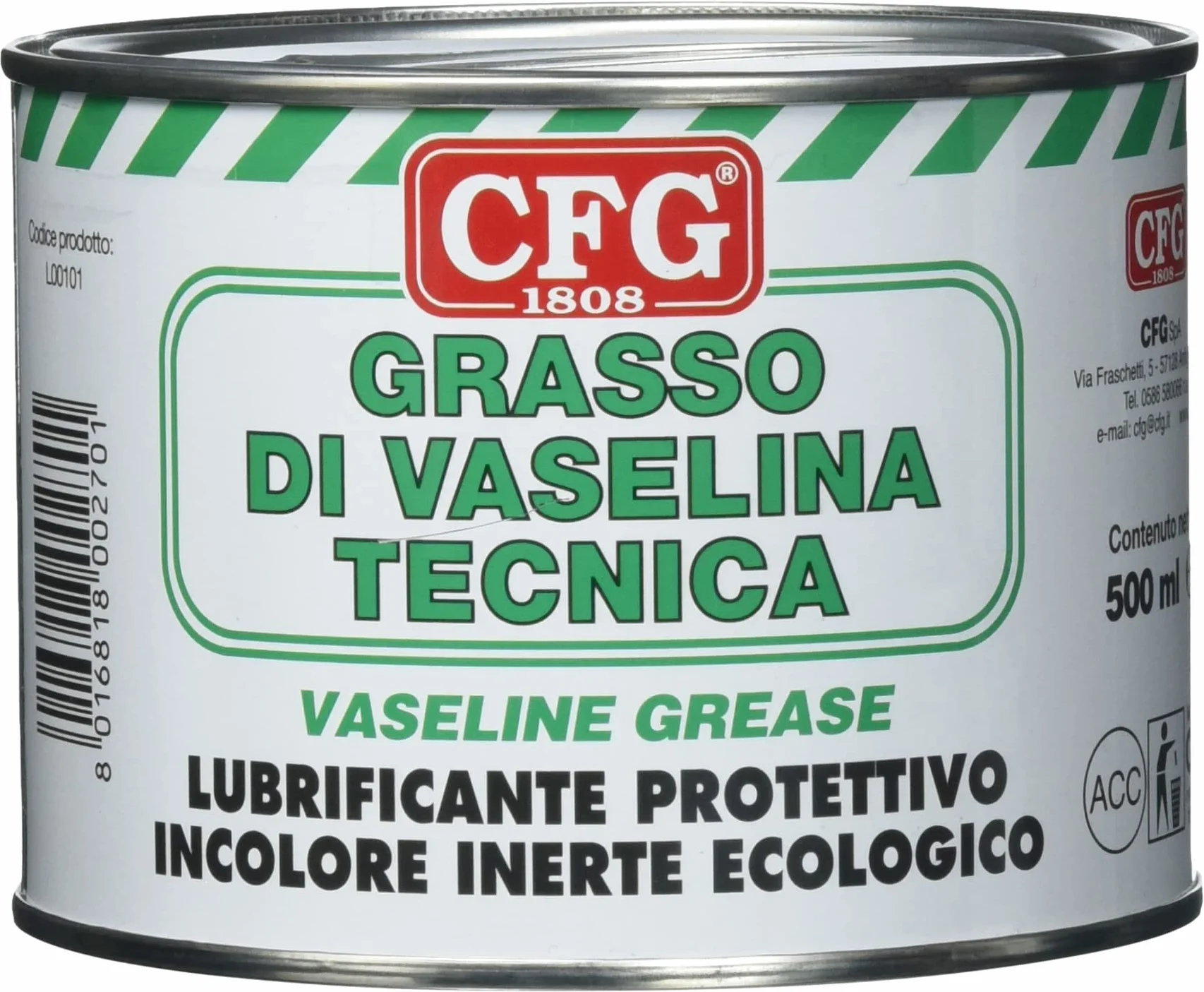 Grasa de vaselina técnica 500 ml