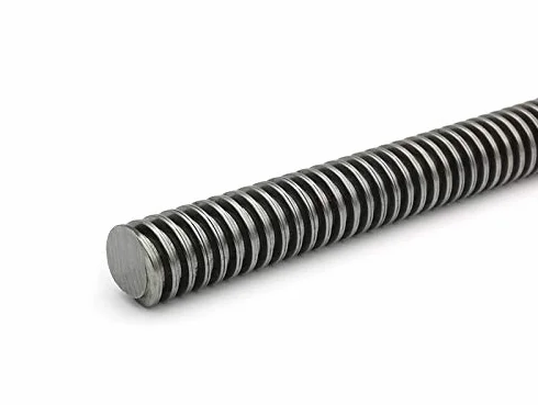 Husillo trapezoidal RTS TR 30 x 6 recto, corte 10-2000 mm