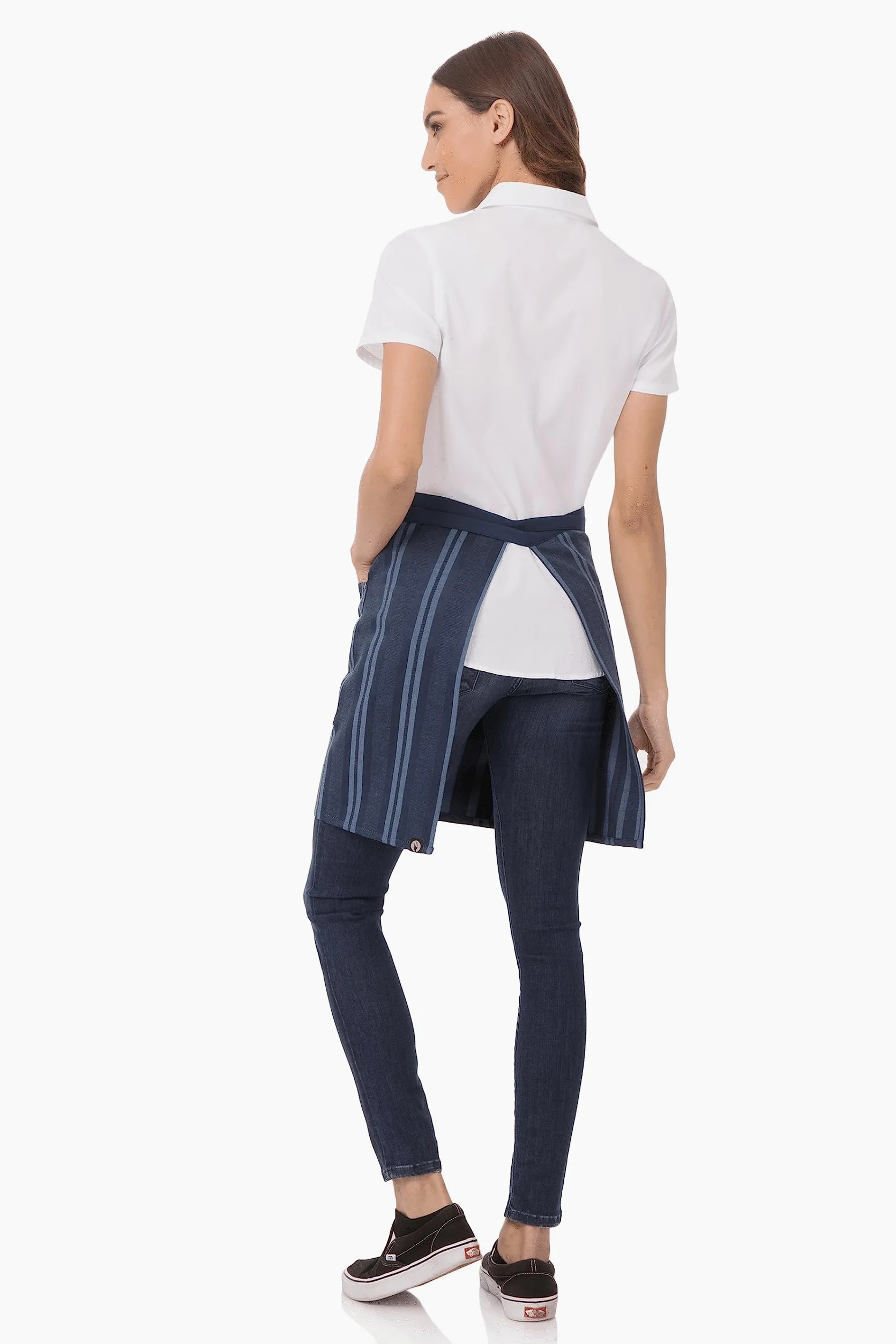Chef Works Unisex Presidio Half Bistro Apron