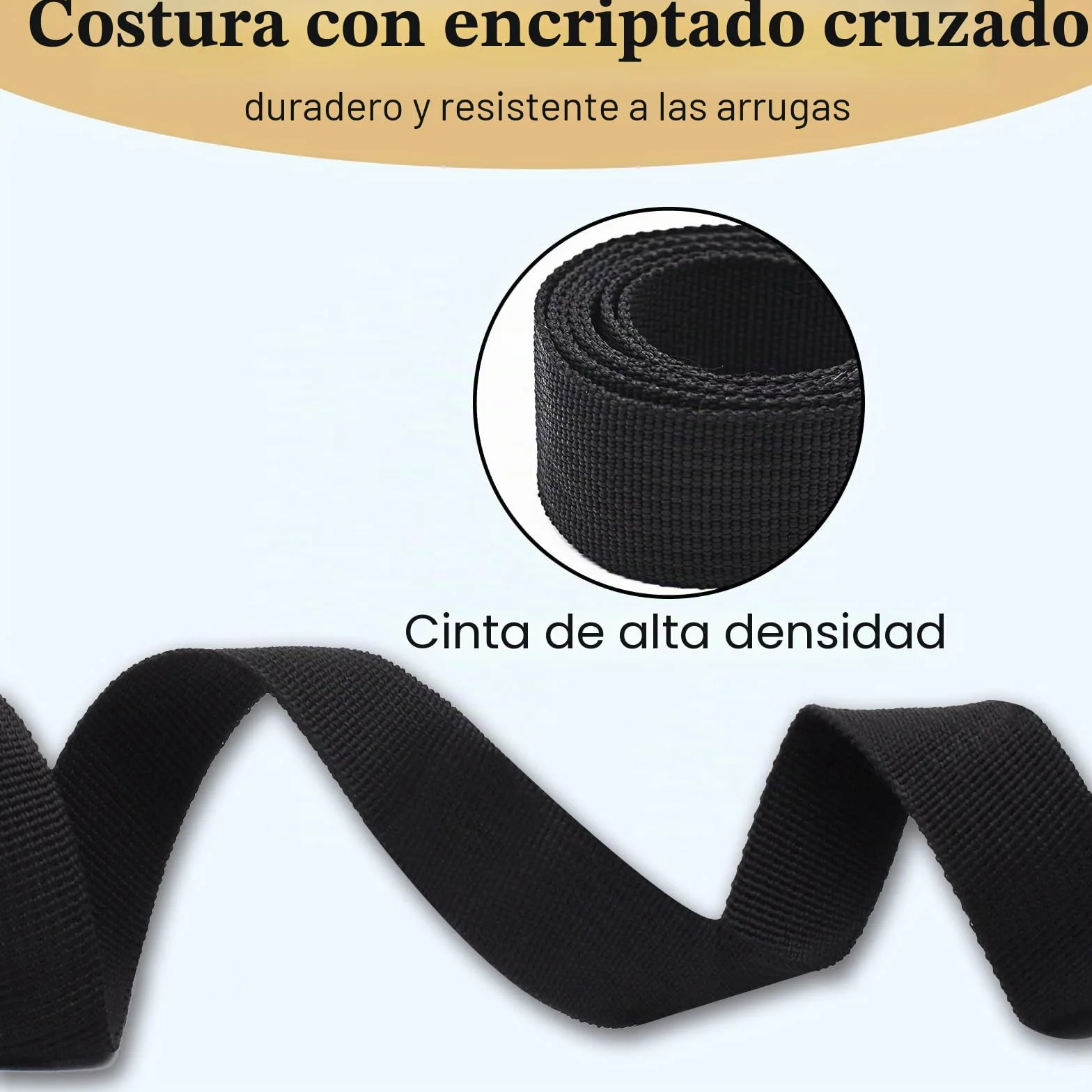 Correa Tensora 25mm x 1m Capacidad de Carga 250kg Correa de Fijación con Cierre de Abrazadera para Portabicicletas