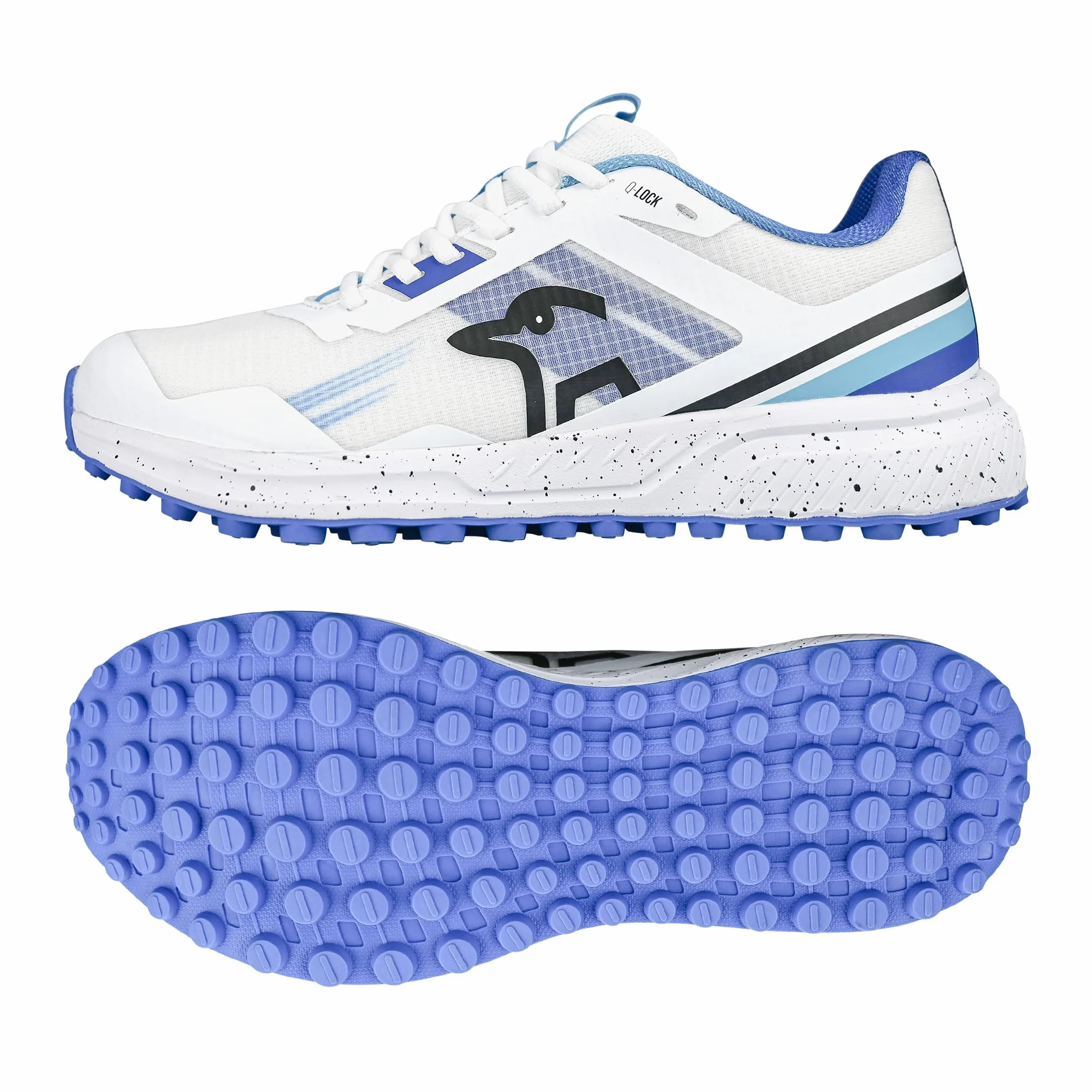 KOOKABURRA KC 2.0 Rubber Sole Cricket Shoe Blue Sky