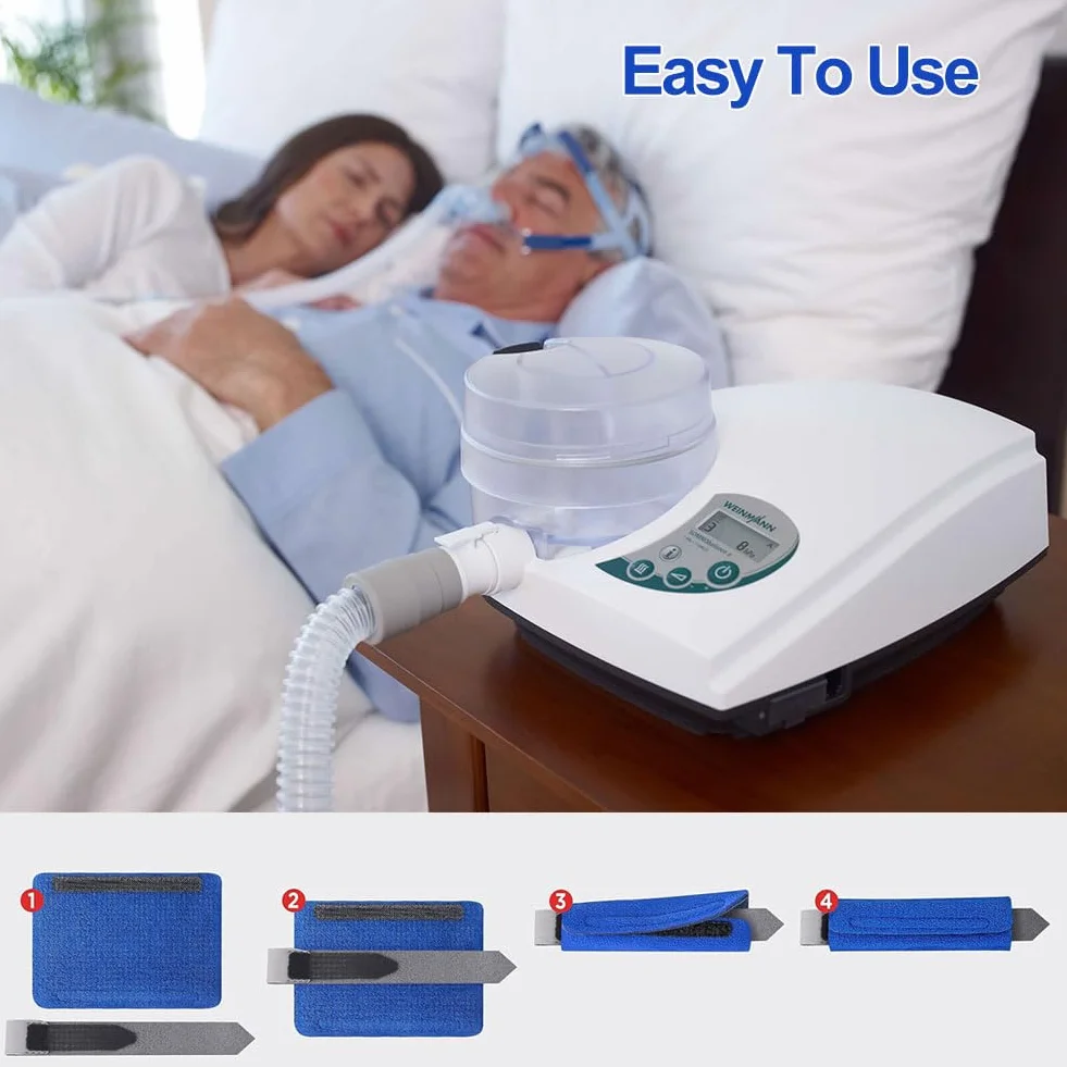 Almohadillas Faciales CPAP, 6pcs Fundas para Cinturón de Seguridad para Mejilla, Mascarillas CPAP