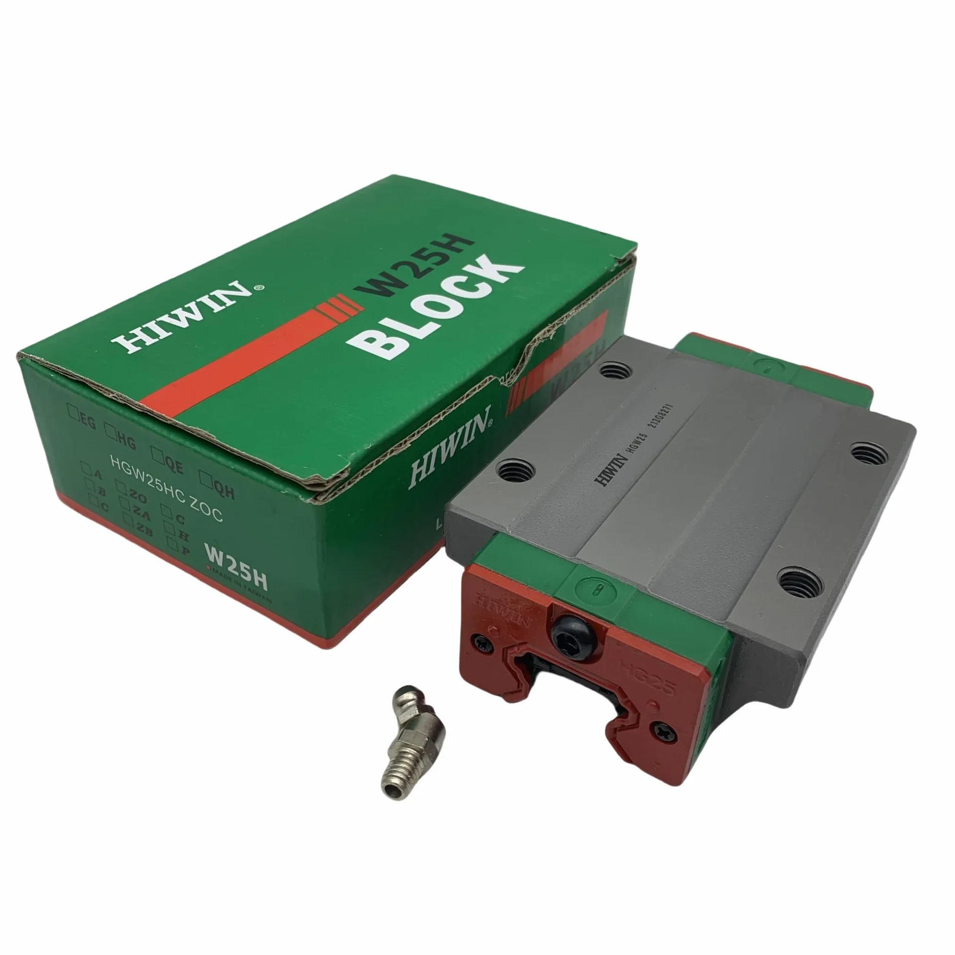 Guía Lineal HIWIN HGH25CA HGH25HA HGW25CC HGW25HC Rodamiento Bloque Rieles para CNC Impresora 3D