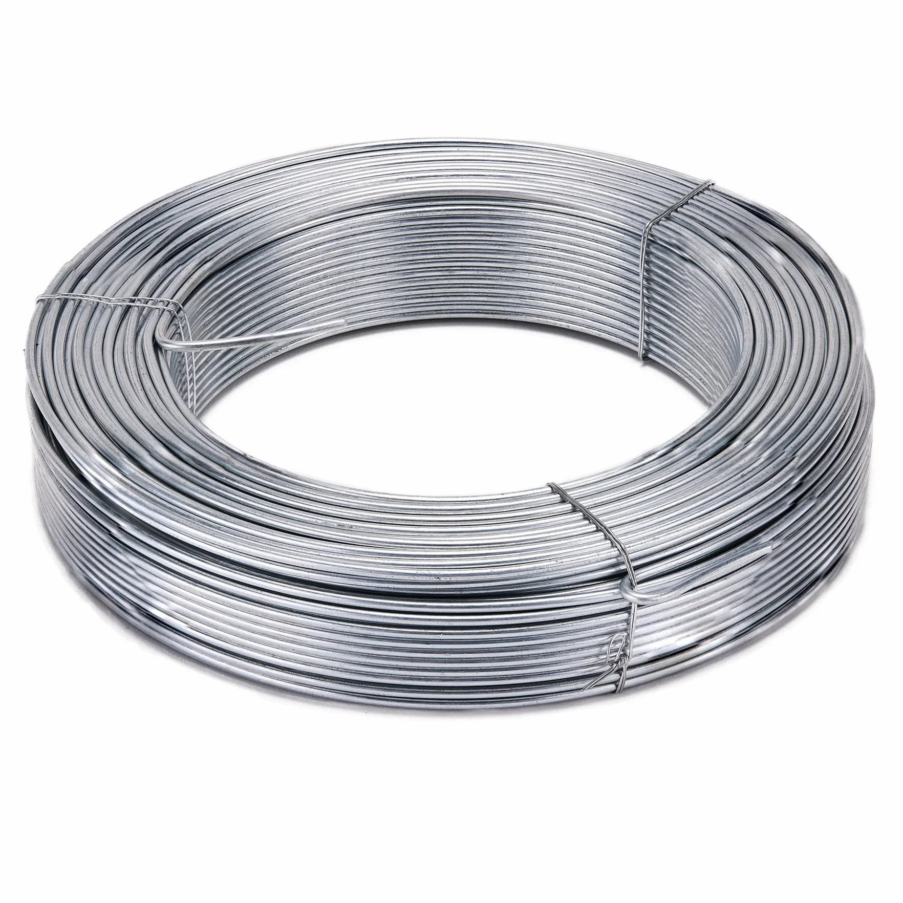 Alambre de tensión de acero galvanizado 2,7 mm x 100 m para vallas