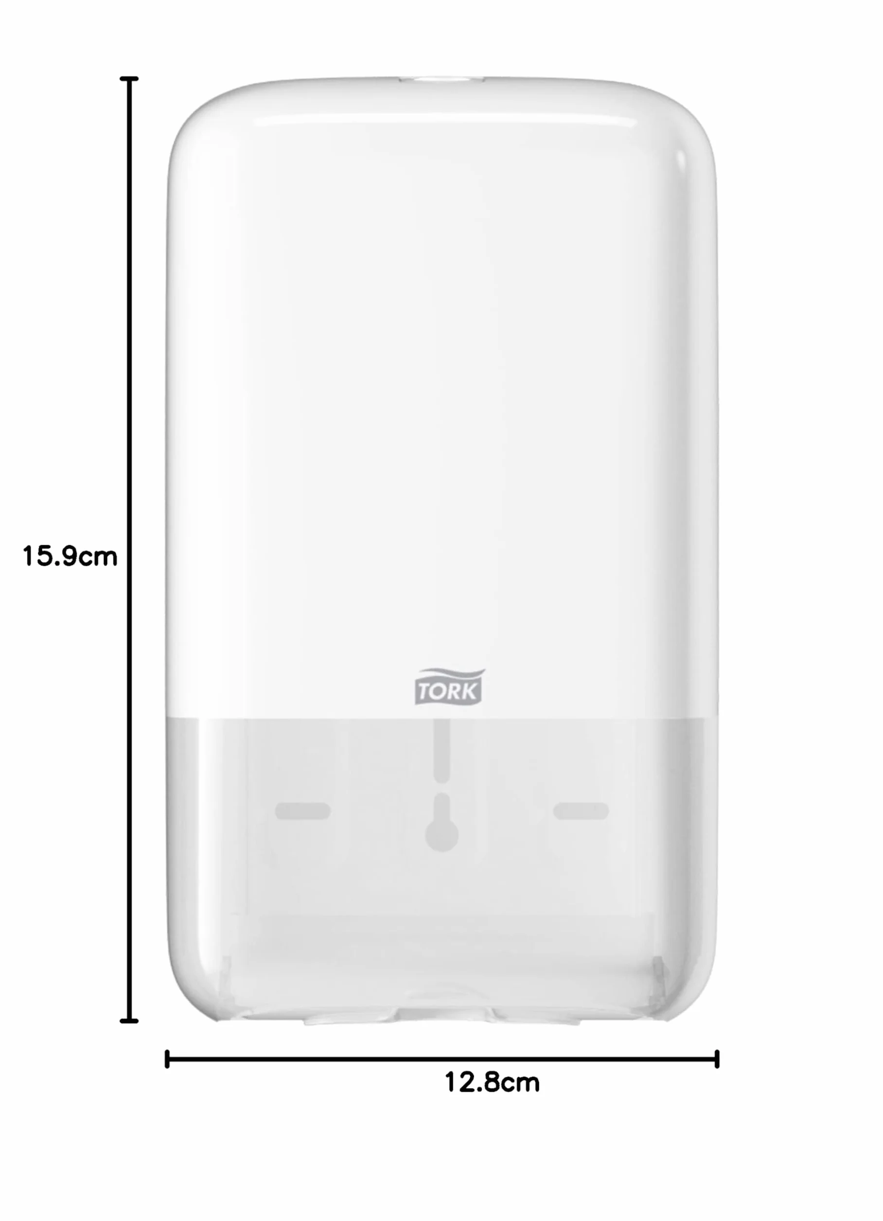 Tork Elevation Dispensador de papel higiénico plegado Blanco