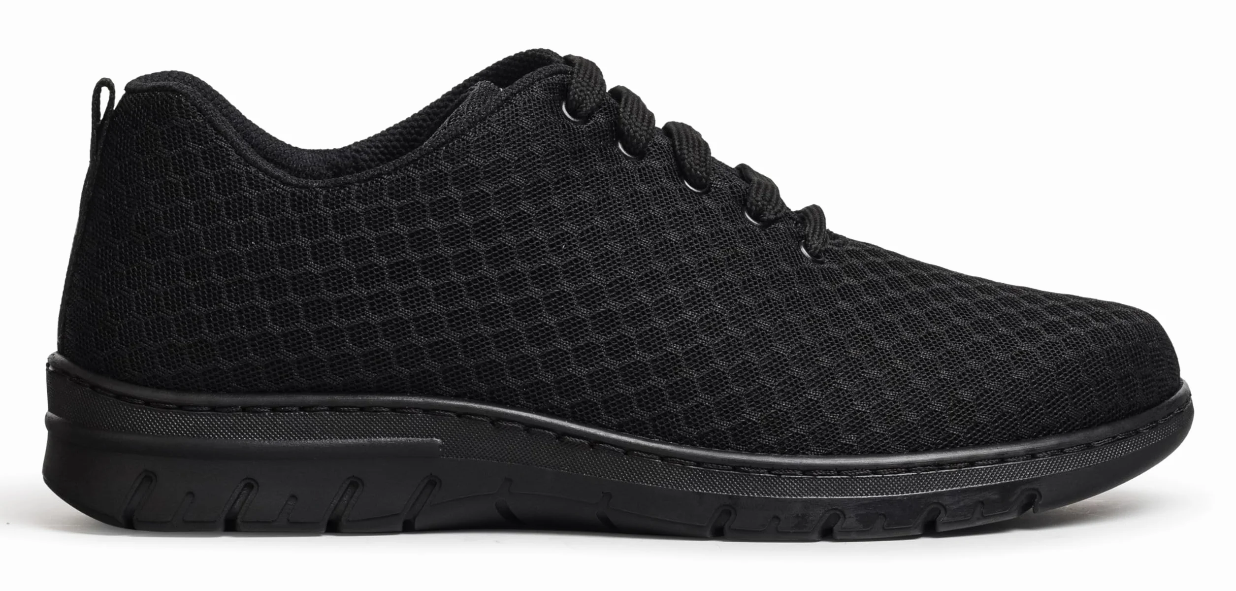 DIAN - CALPE Negro 38, Zapatilla de Trabajo para Sanidad y Hostelería, Unisex, Transpirable y Repelente a Líquidos, Plantilla Acolchada, Antirozaduras, Antideslizante y Antiestática.
