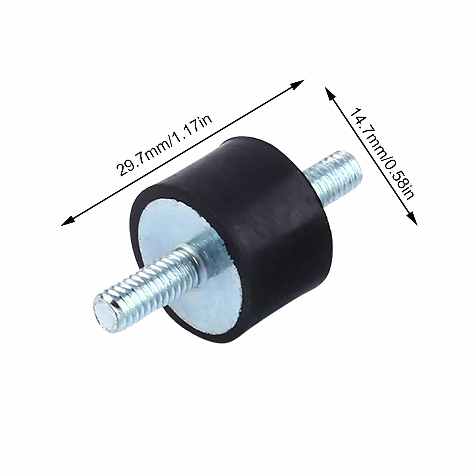 Aislador Anti-vibración M4 15x10mm Soportes de Goma Amortiguador