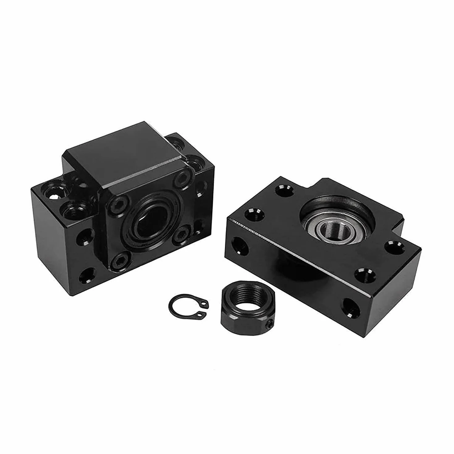 CNCMANS SFU1204 Bola Husillo Juego 250mm BK10 BF10 DSG12H CNC Grabado Máquina