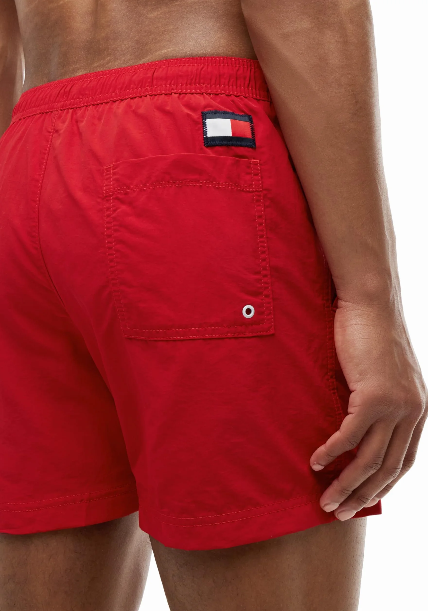 Tommy Hilfiger Bañador para Hombre Medium Drawstring Pernera Media