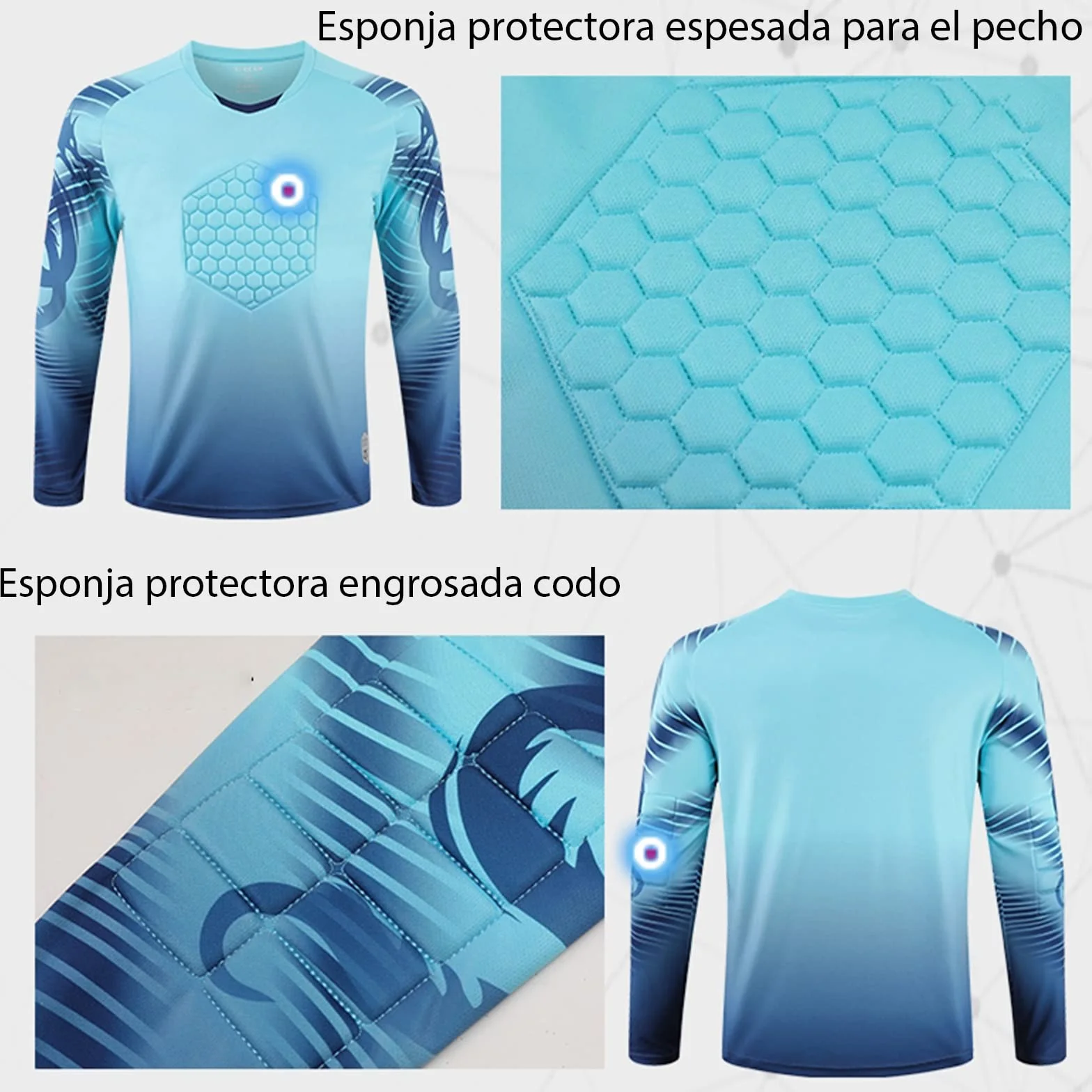Camiseta de Portero Personalizada con Nombre y Número para Niños y Adultos