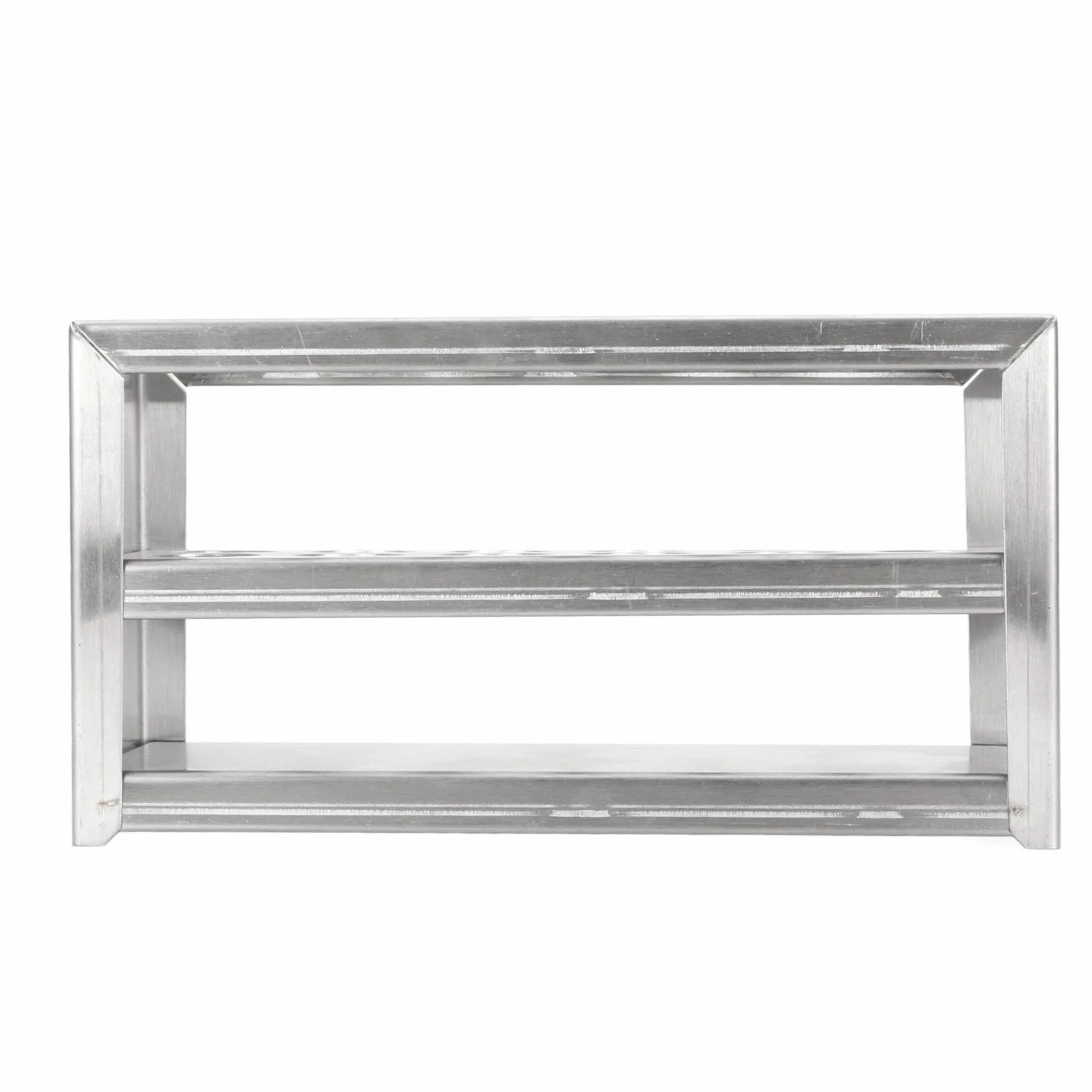 KIMISS Gradilla para Tubos de Ensayo de Acero Inoxidable 19 mm 12 Orificios