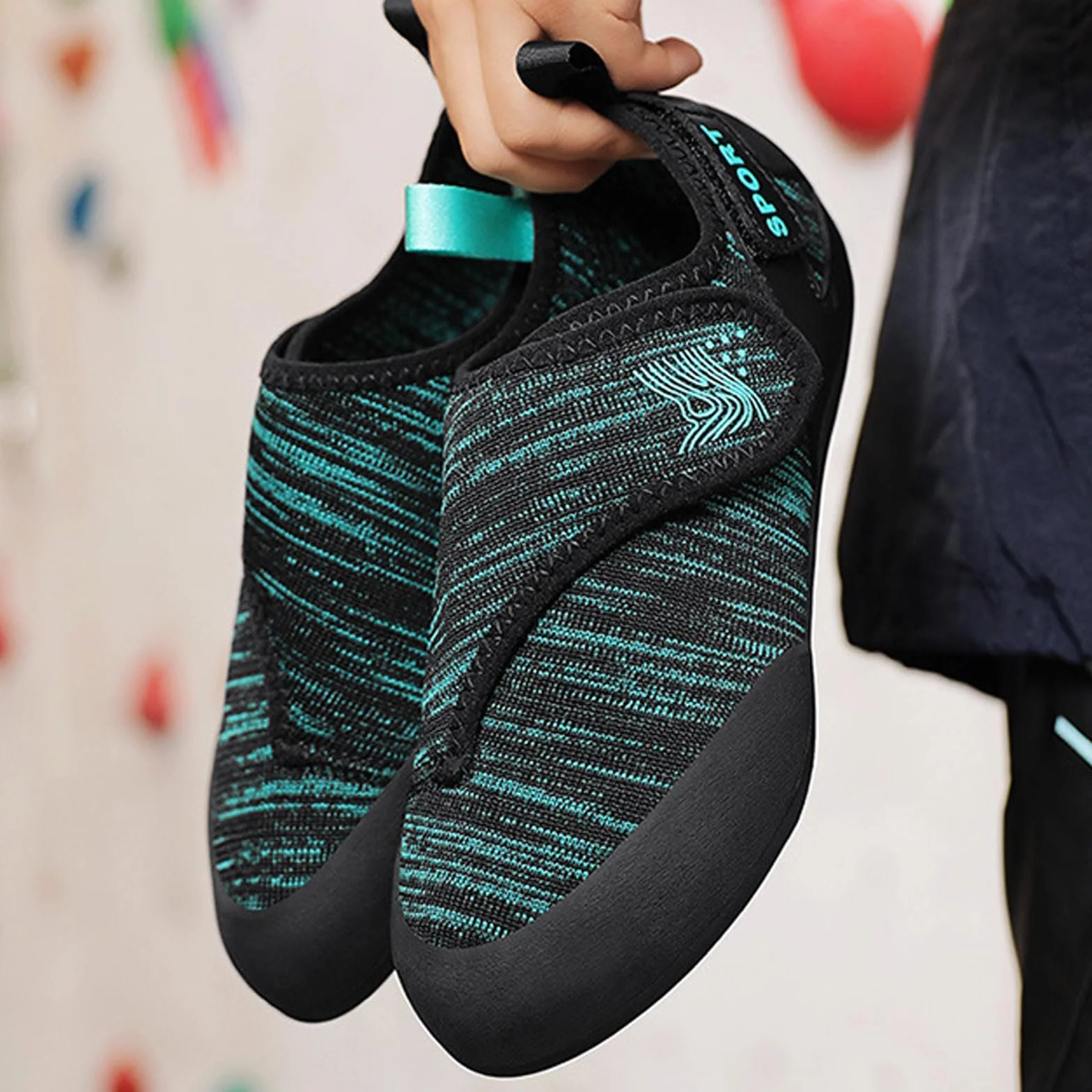 Pies de Gato para niños. Escalada en Roca Cubierta para Adolescentes. Zapatos de Escalada.Principiantes