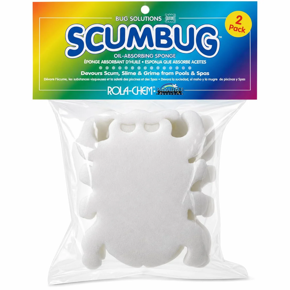 Chem Scumbug Rola Absorción de Aceite Esponja, 2 CT