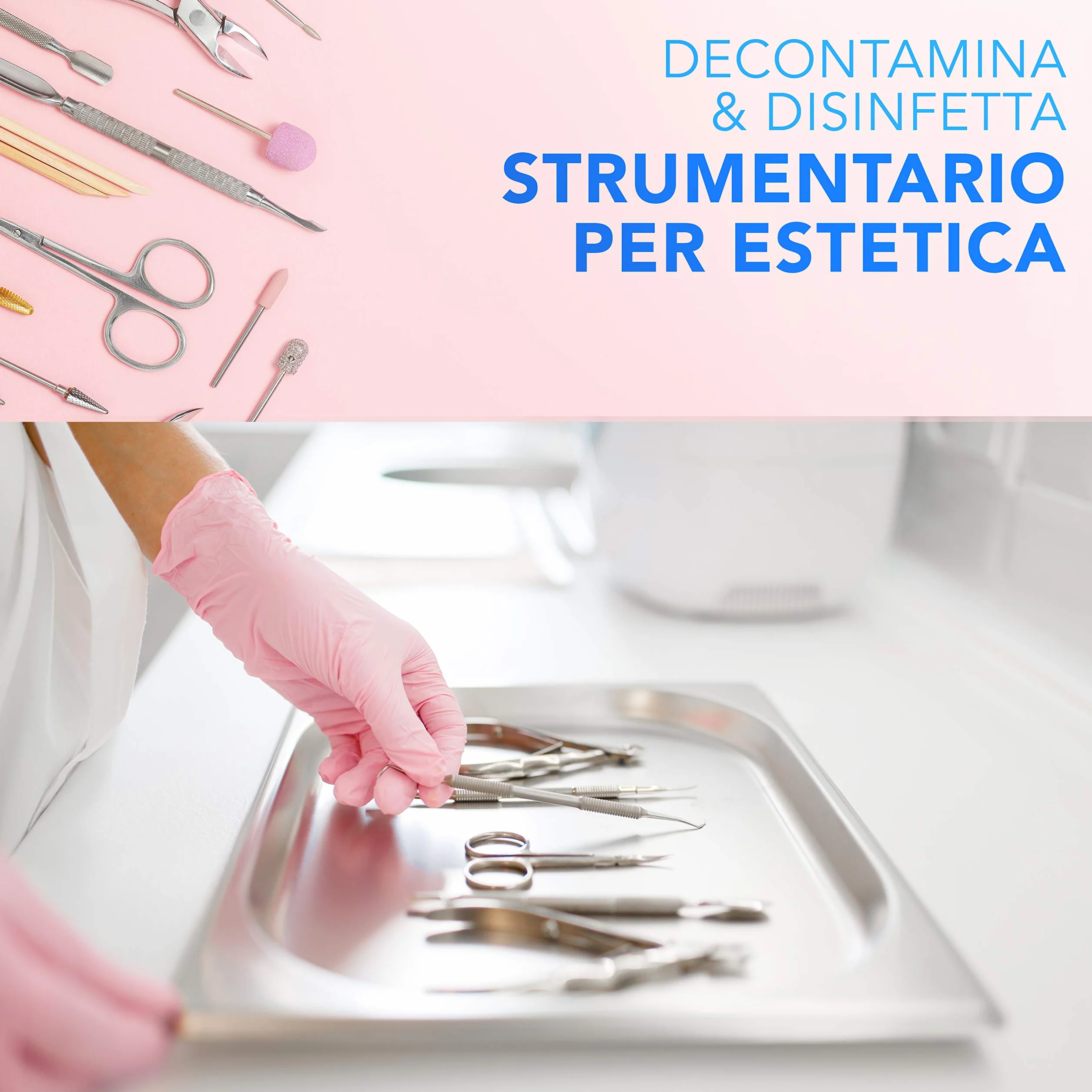 HOSPICLOR FERRI Desinfectante listo para usar para instrumentos médicos 1 litro