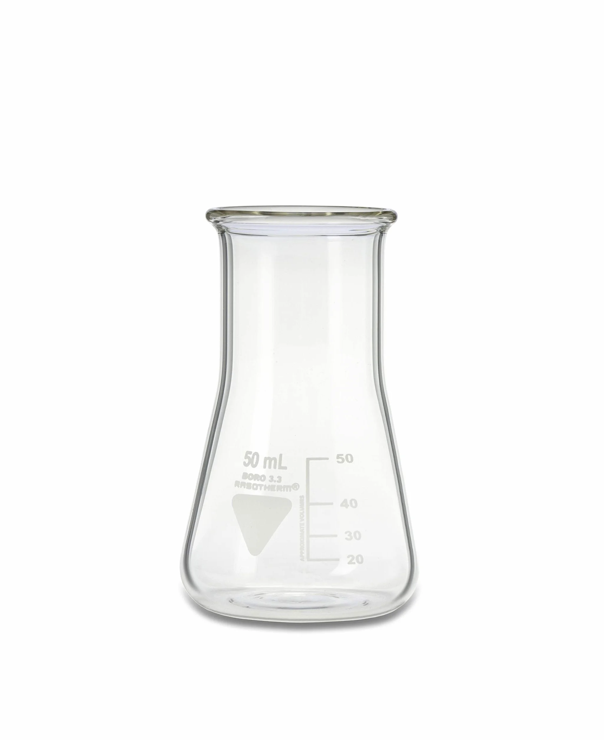 RASHOTHERM Kolba Erlenmeyera z szeroką szyjką Boro 3.3 50 ml
