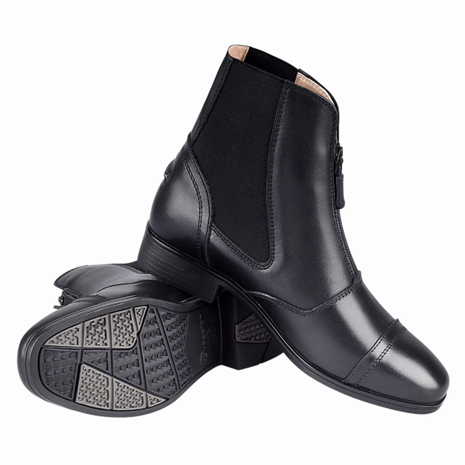 LEBEE Botas de equitación al aire libre de cuero de vaca suministros ecuestres botas de patio estable