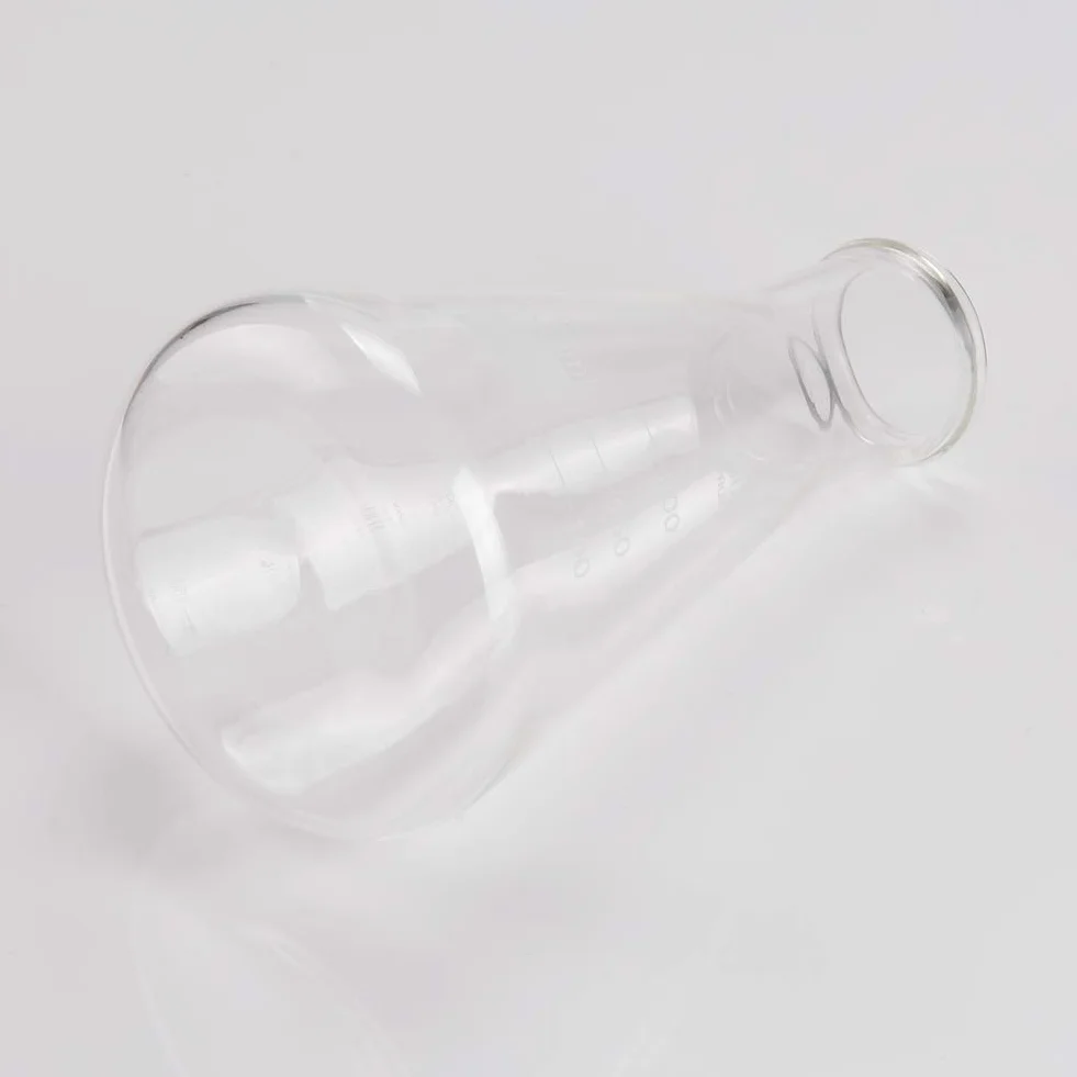 Matraz Erlenmeyer Boca Estrecha 250ml Cristal Borosilicato Labasics