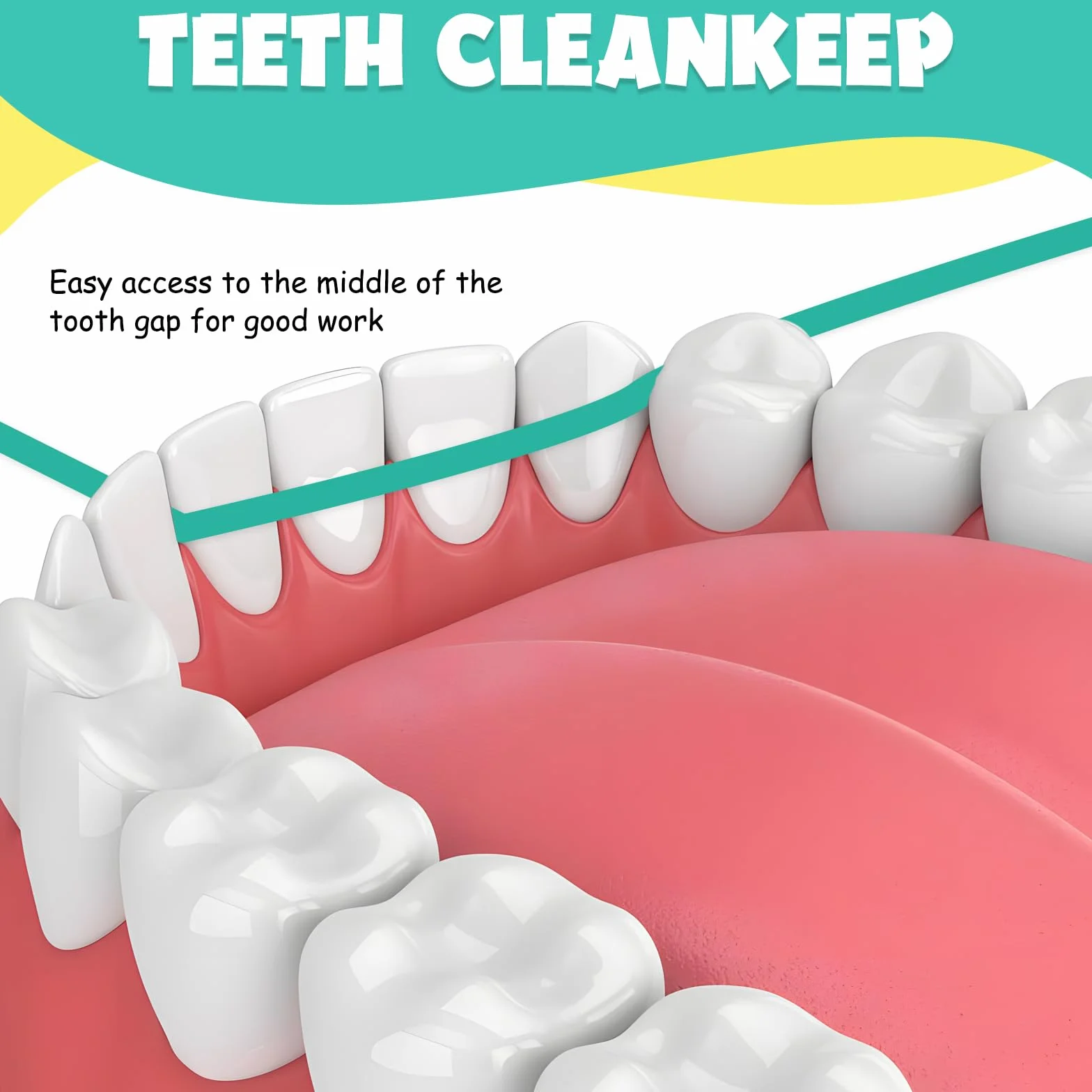 Tira de Pulido Dental Abrasivo, 75 Piezas Bandas para Lijado de Dientes, Limpieza Profunda y Pulido (Amarillo + Verde)