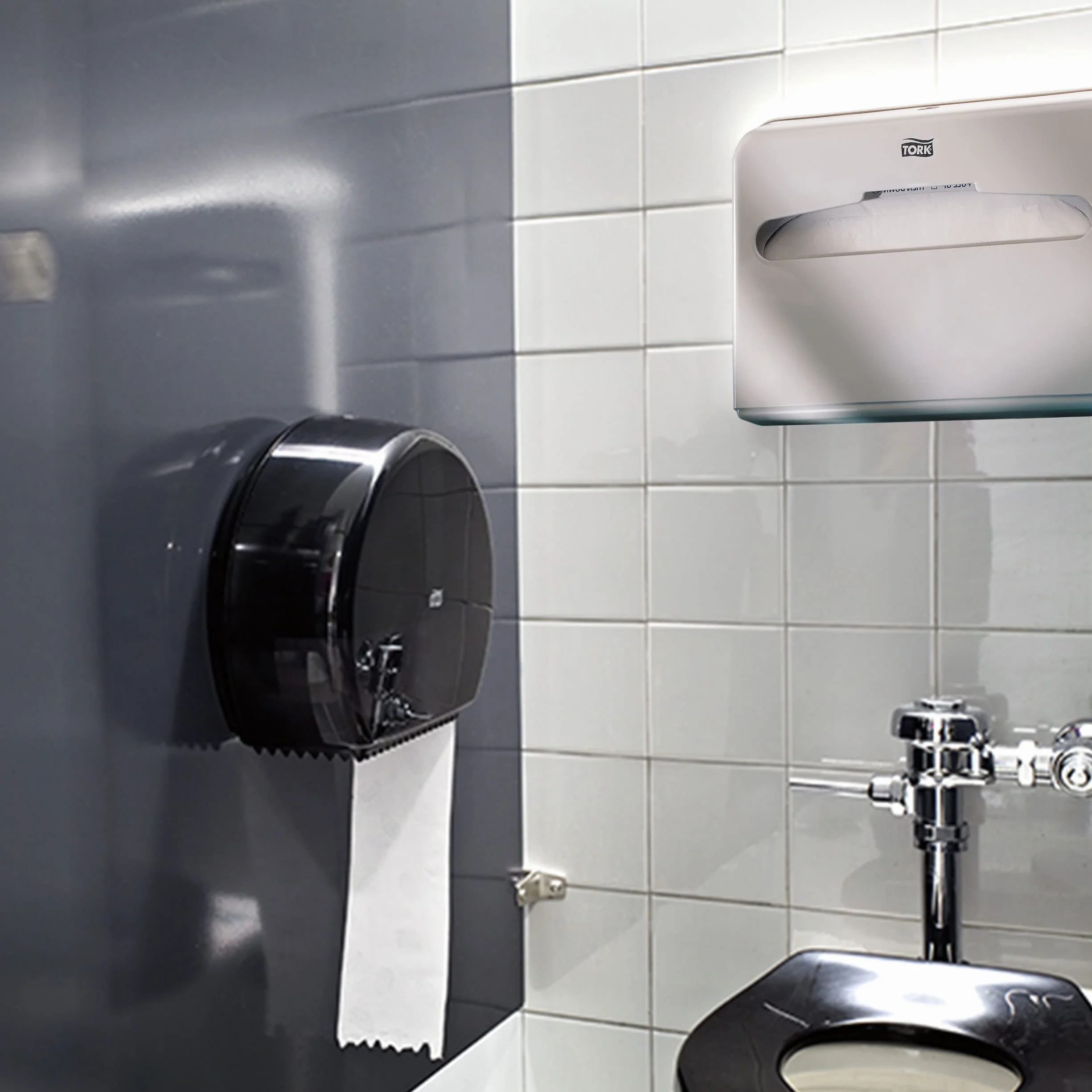 Tork 344080 Dispensador de cubreasientos para inodoro Blanco