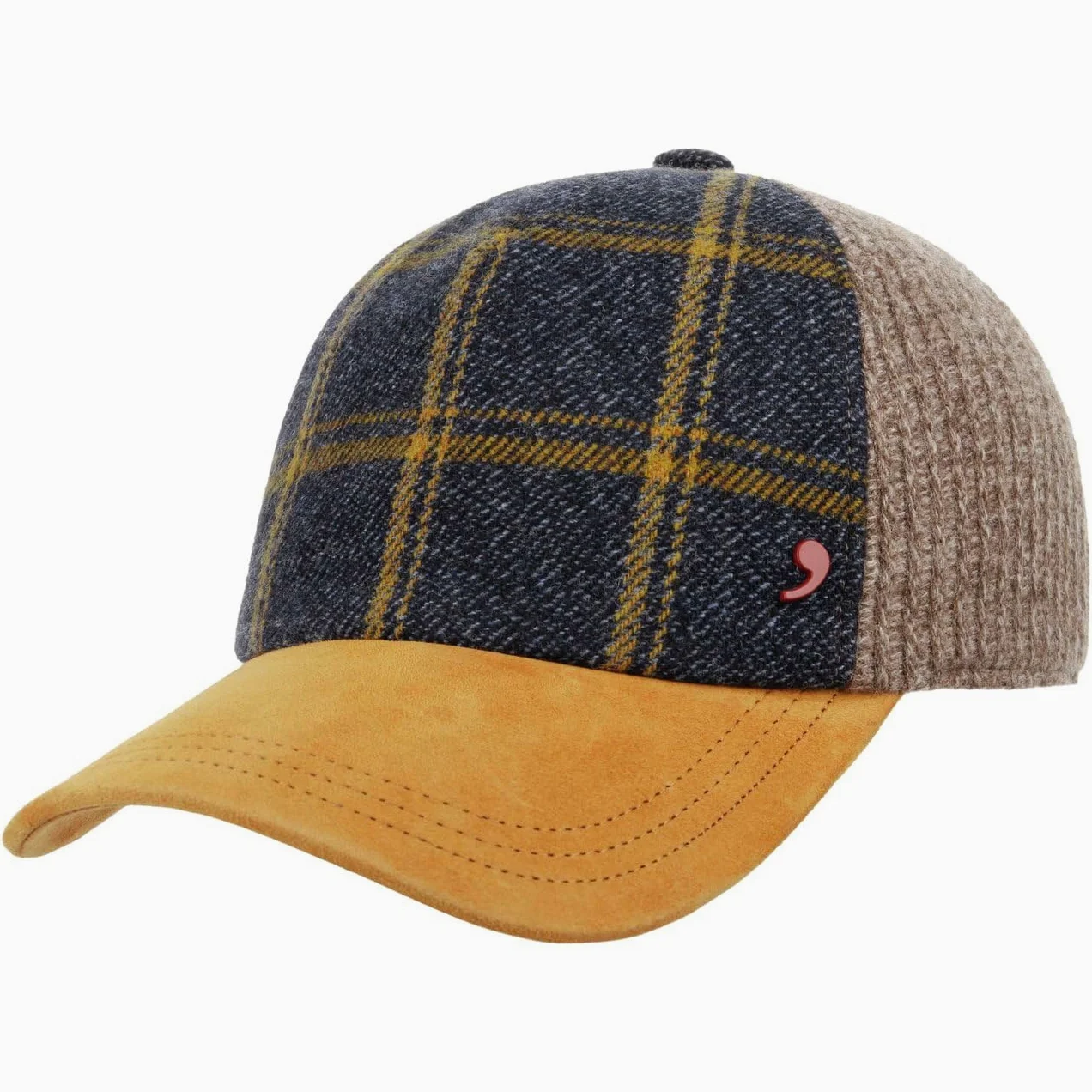 Gorra Milaco WoolD’Este Mujer/Hombre - Made in Italy de Lana Beisbol Hebilla Metal, con Visera, Forro Verano/Invierno Primavera Verano Otoño Invierno