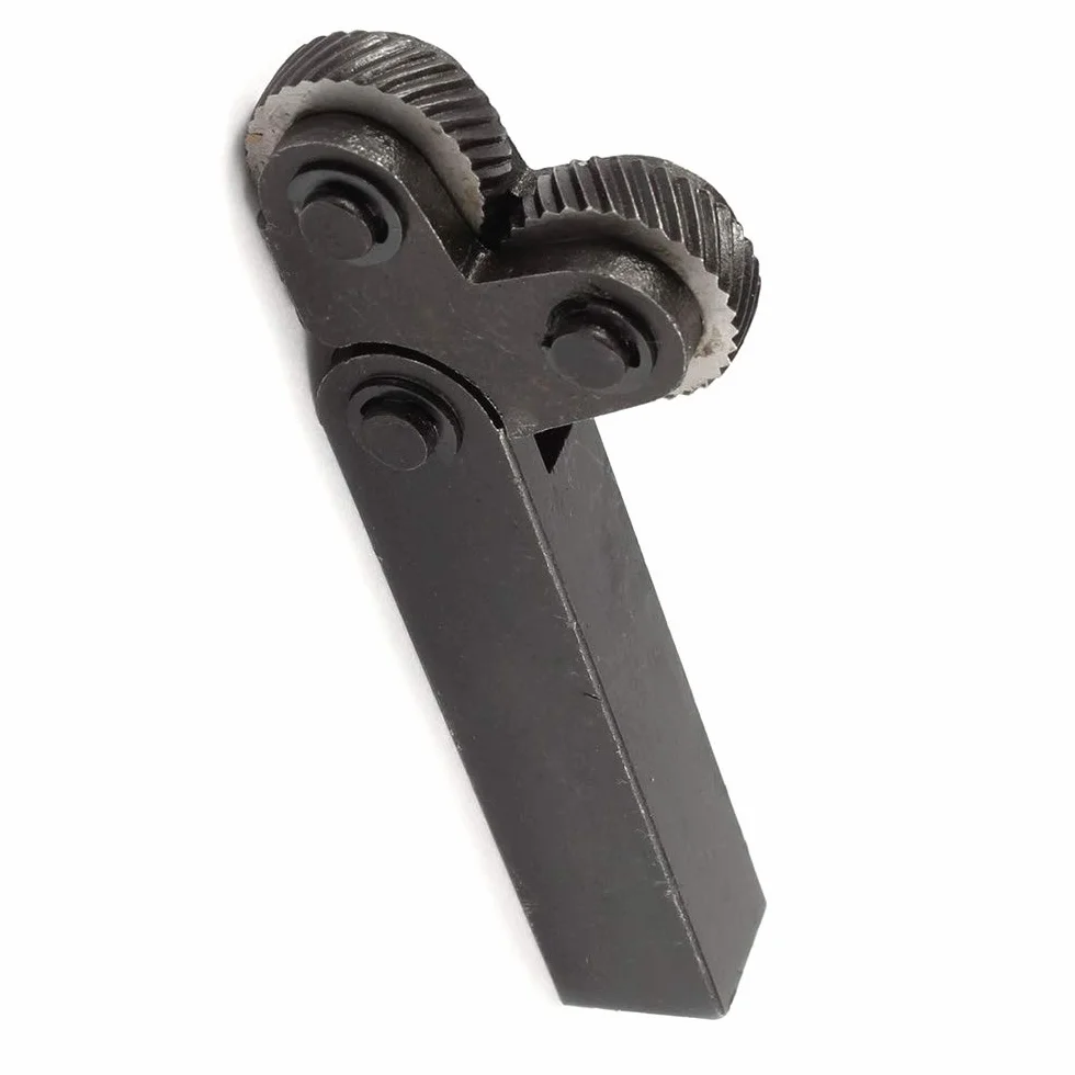 Juego de 7 herramientas de moleteado de acero, ruedas 0.5/1/2 mm, cortador de torno