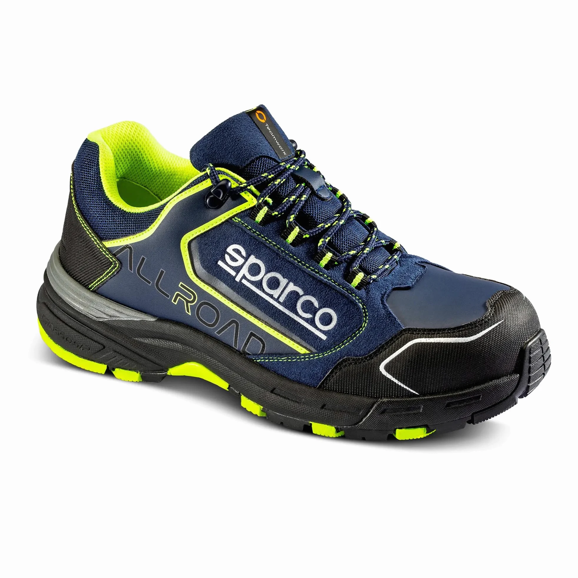 Sparco 0752844BMGF, Allroad S3 SRC, Zapatos de Seguridad de Trabajo, Turquesa, 44 EU Unisex Adulto, Multicolor