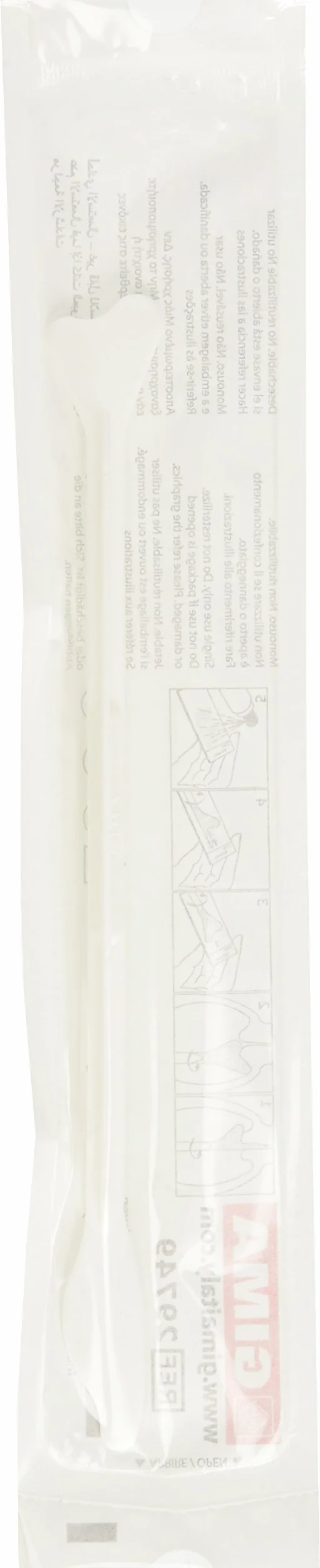 Gima Espátula B Plástico Estéril Pack 100